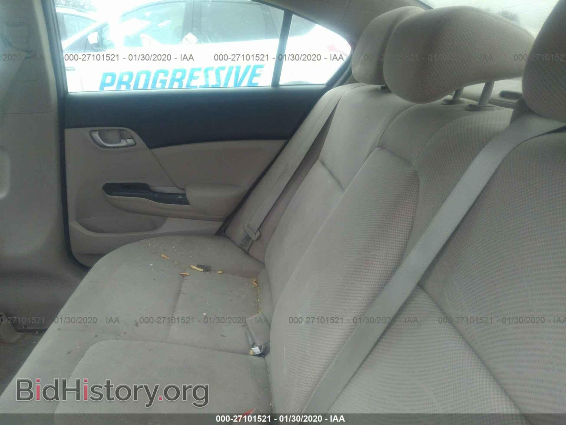2012 HONDA CIVIC - VIN: 2HGFB2F56CH549903 - Фото 8