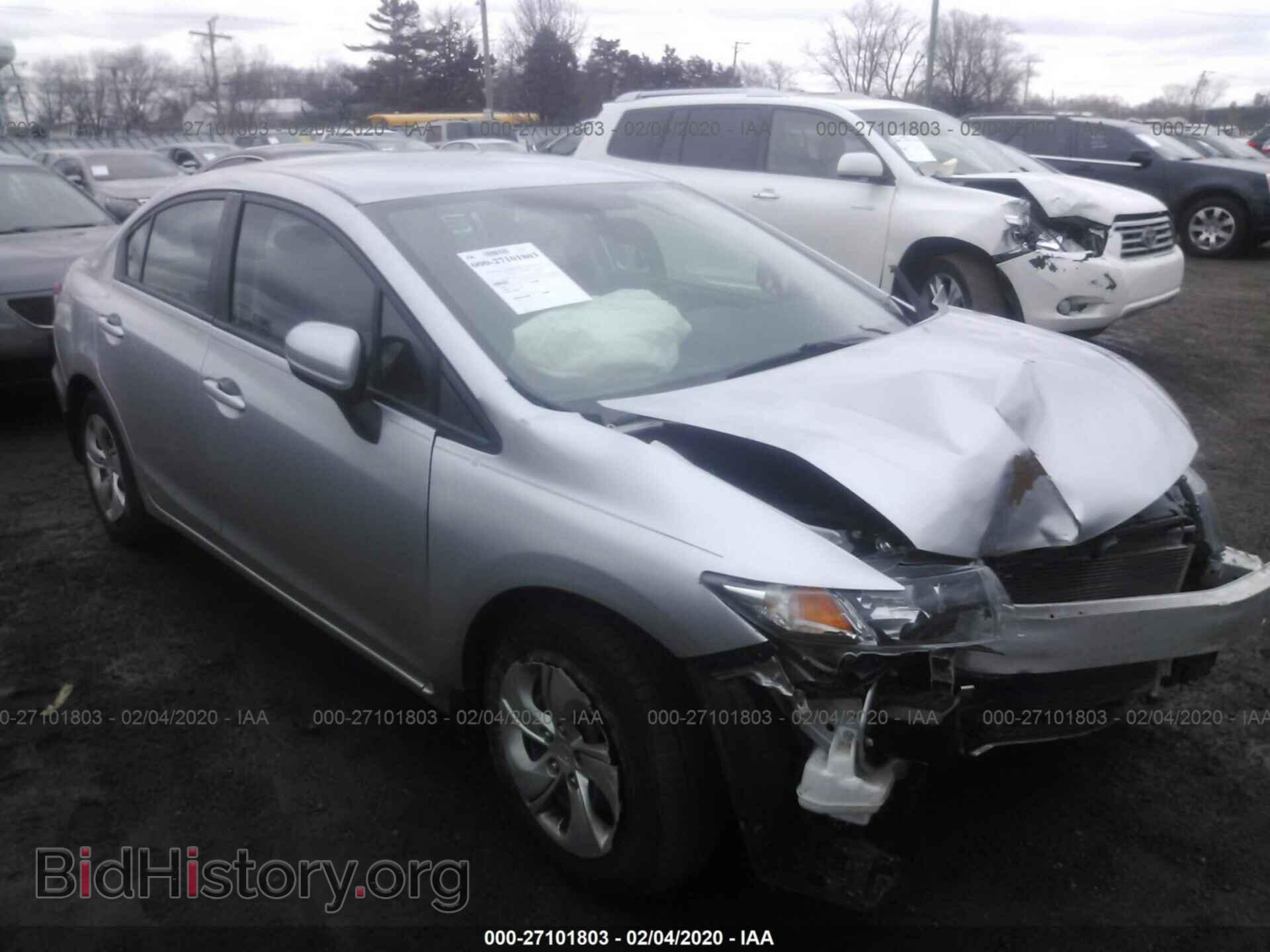 Фотография 19XFB2F51EE072648 - HONDA CIVIC 2014