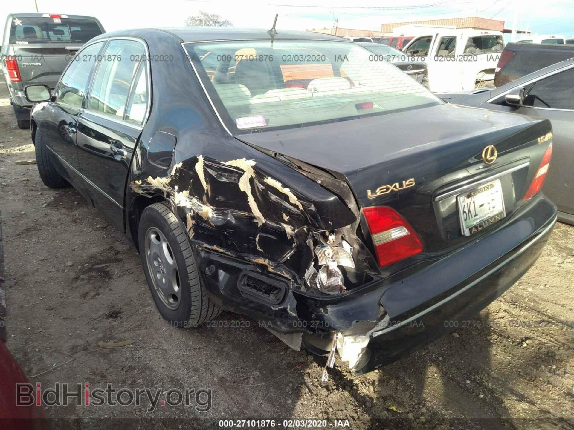 2001 LEXUS LS - VIN: JTHBN30F710050698 - Фото 3