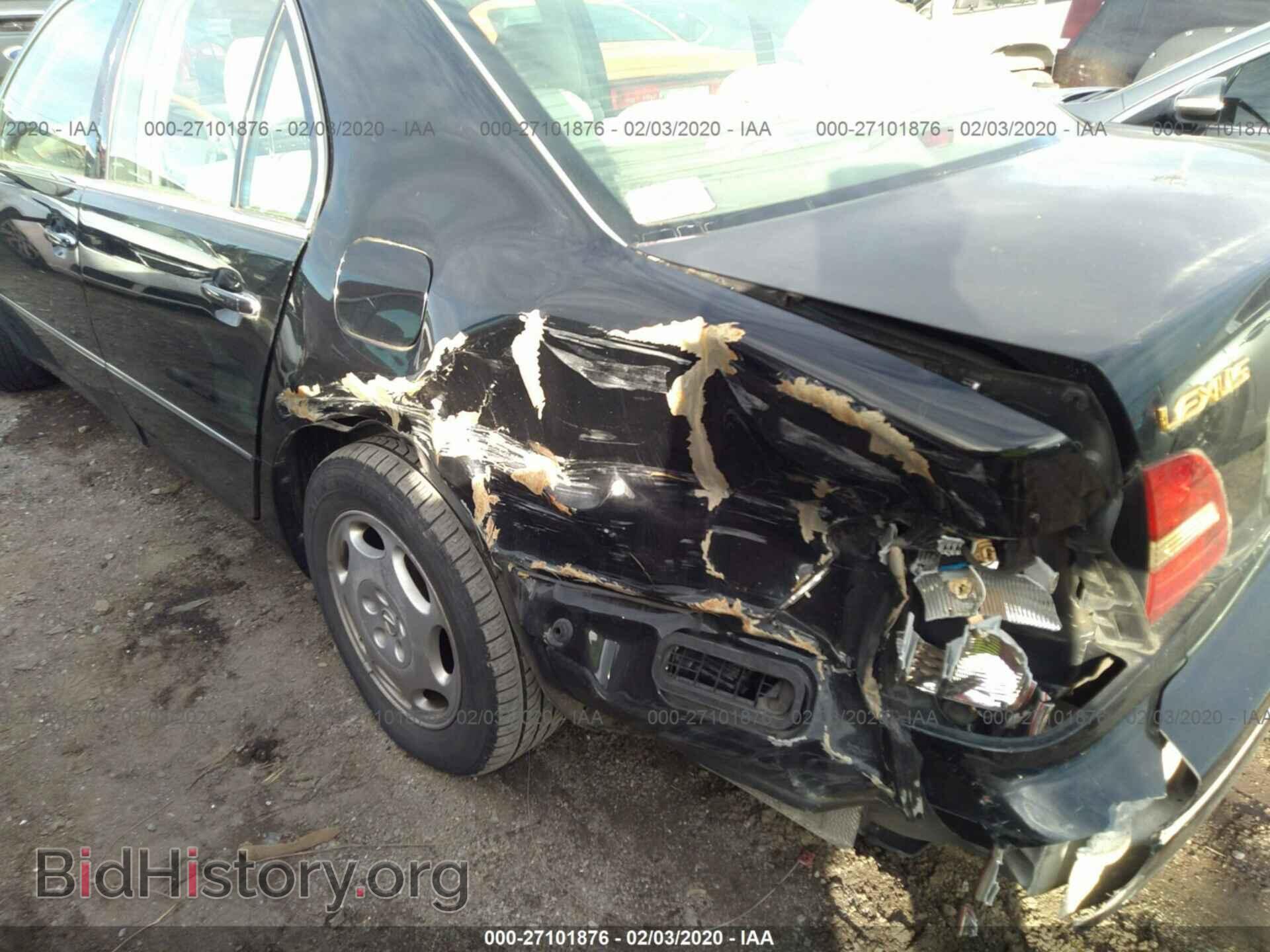 2001 LEXUS LS - VIN: JTHBN30F710050698 - Фото 6