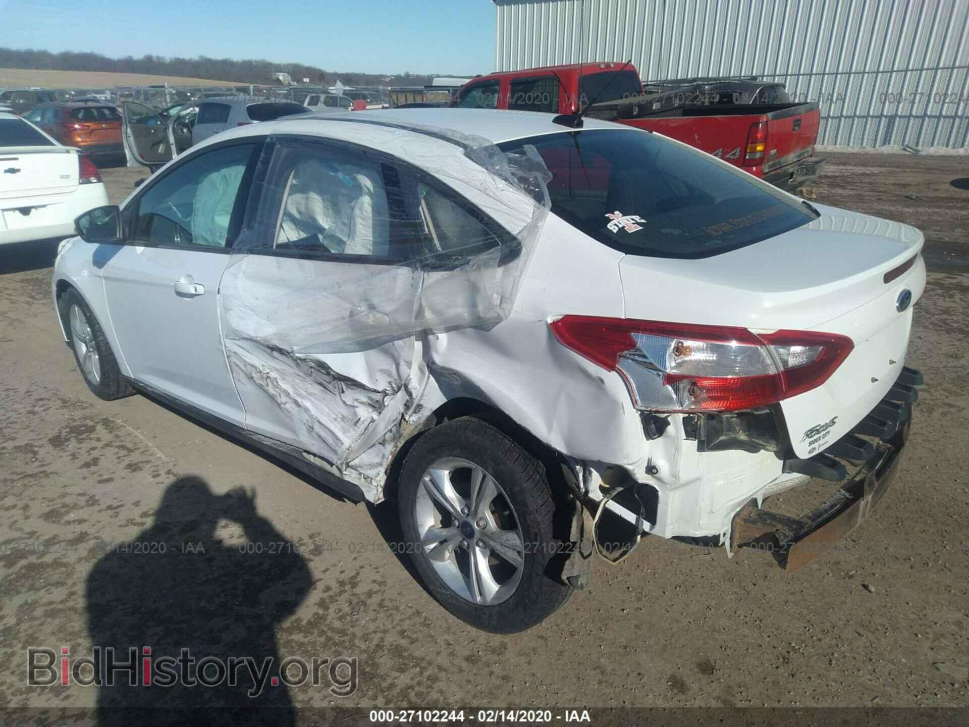 2014 FORD FOCUS - VIN: 1FADP3F24EL382035 - Фото 3