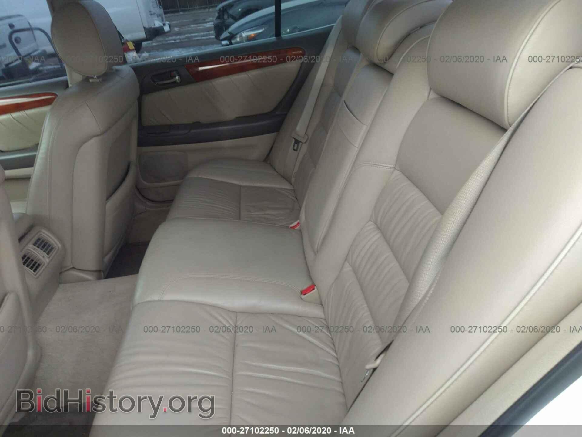 2001 LEXUS GS - VIN: JT8BL69S610004156 - Фото 8