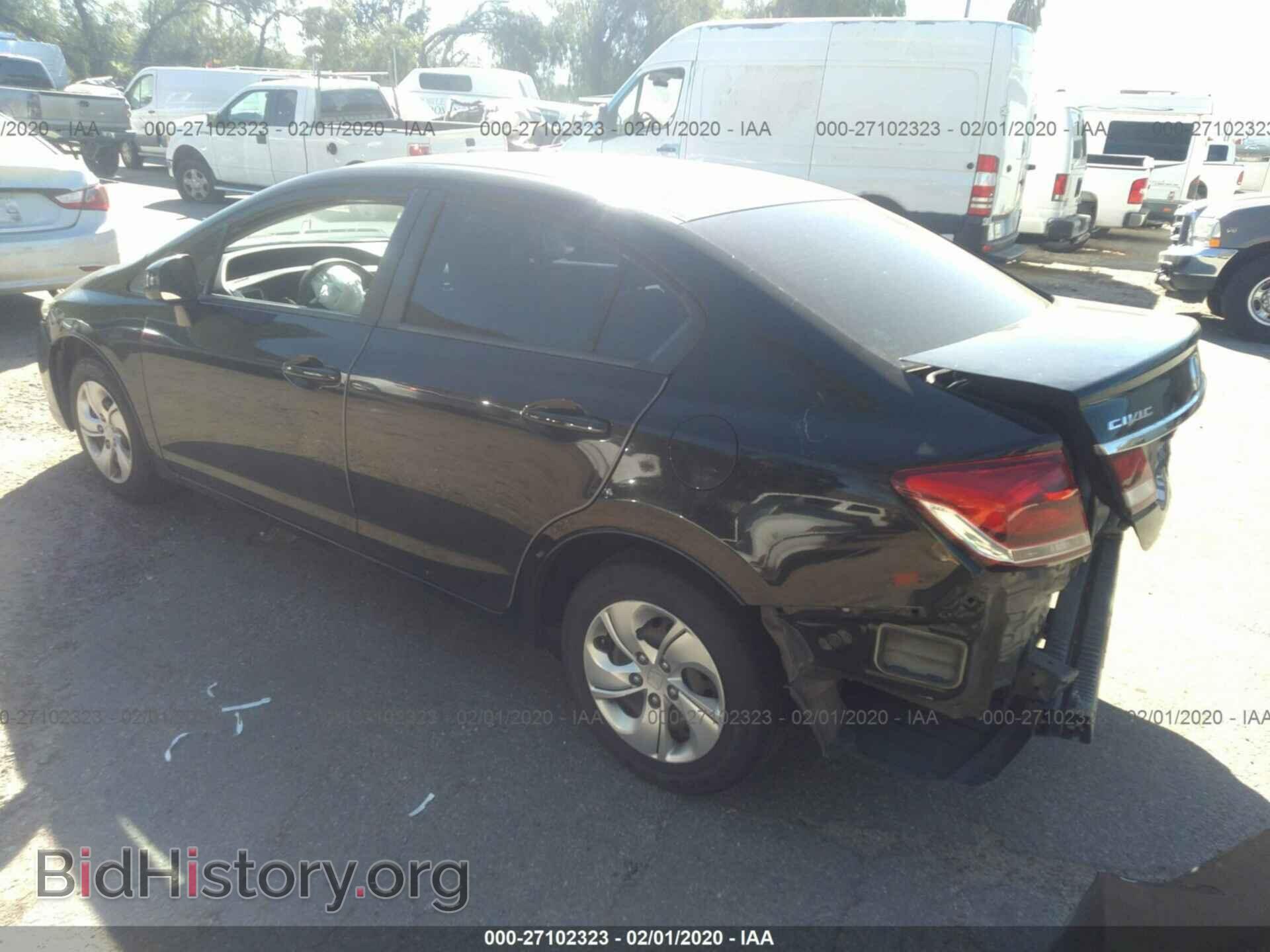 2013 HONDA CIVIC - VIN: 19XFB2F50DE245011 - Фото 3