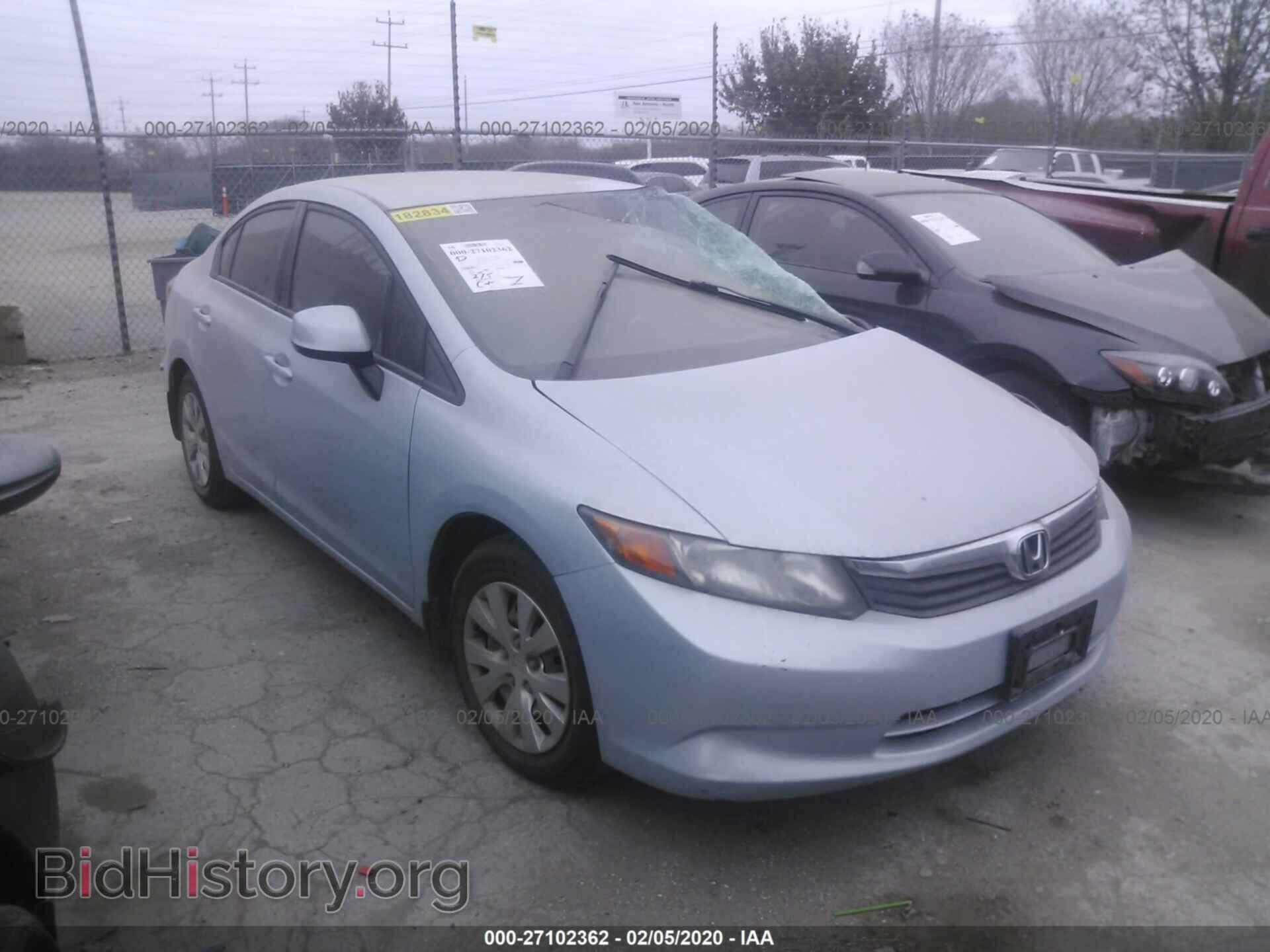 Фотография 2HGFB2F5XCH571838 - HONDA CIVIC 2012
