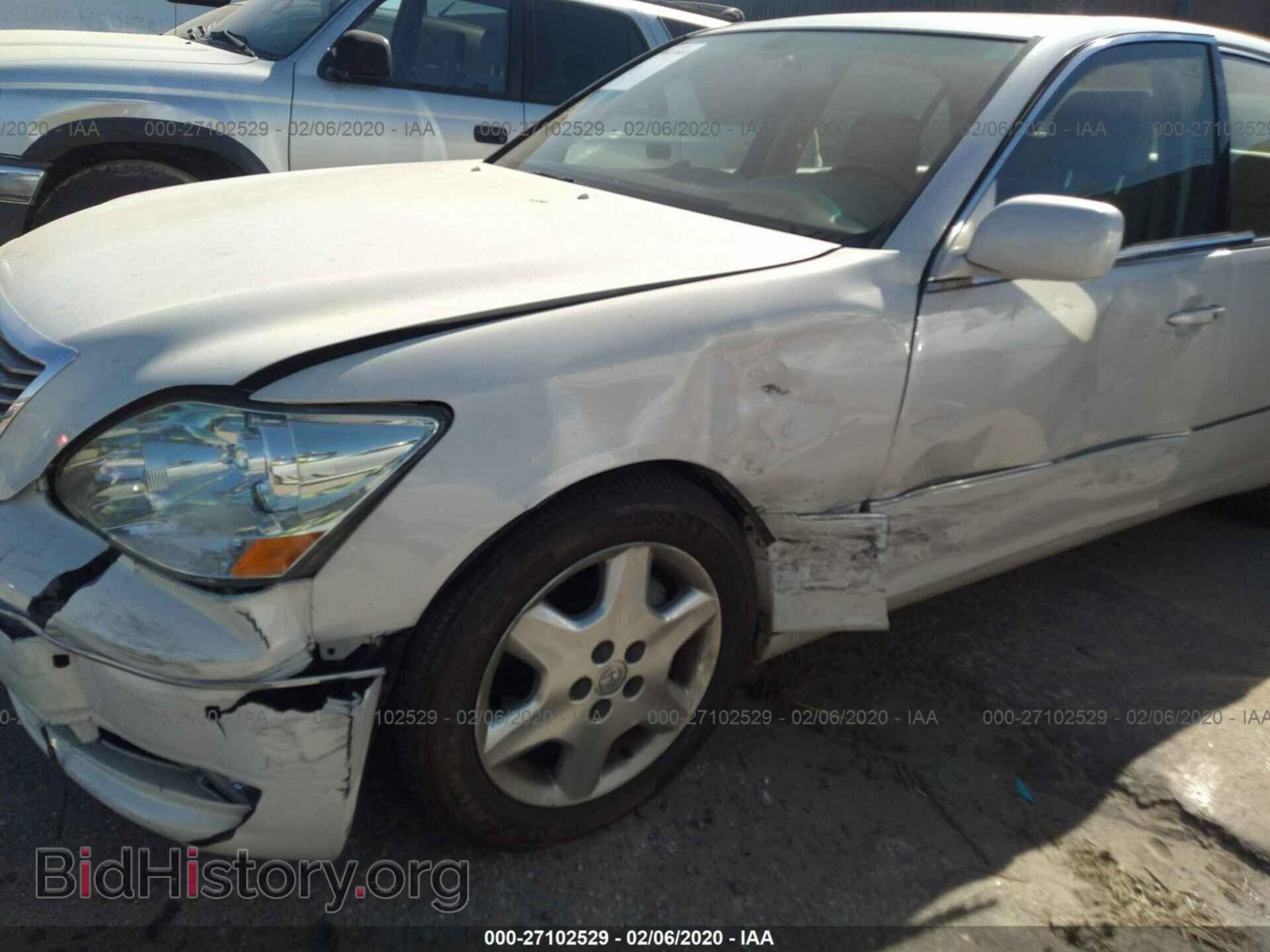 2004 LEXUS LS - VIN: JTHBN36F640164705 - Фото 6