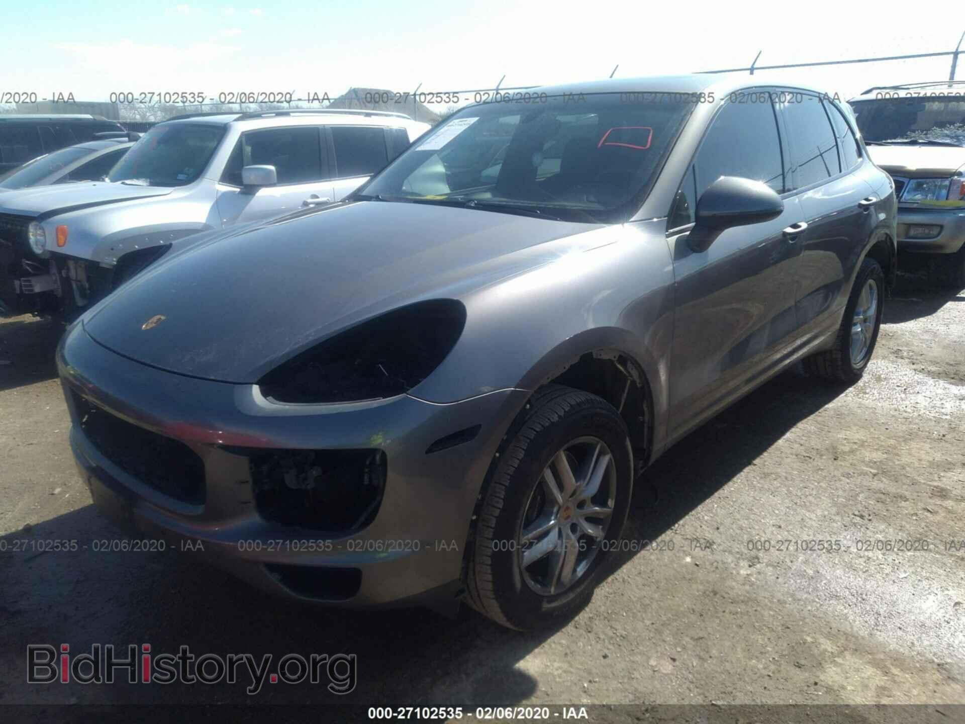 2016 PORSCHE CAYENNE - VIN: WP1AA2A21GKA14631 - Фото 2