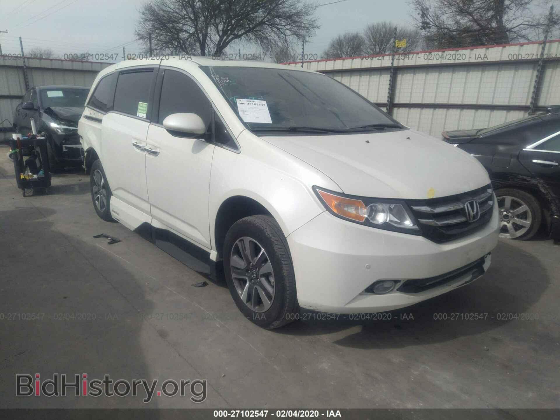 Фотография 5FNRL5H93FB032501 - HONDA ODYSSEY 2015