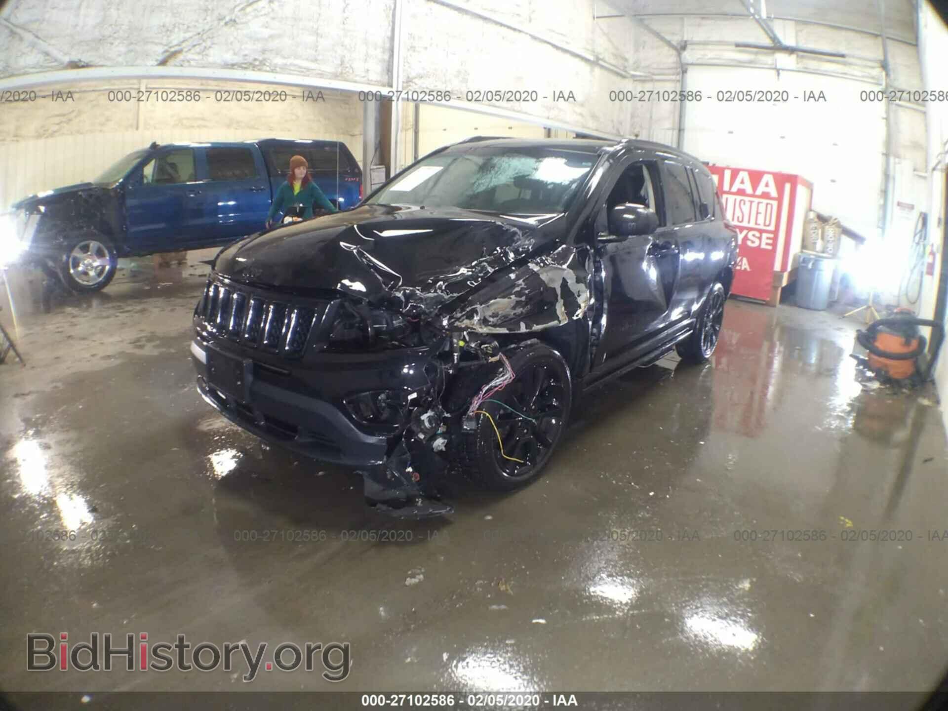 2014 JEEP COMPASS - VIN: 1C4NJCBA9ED819003 - Фото 2