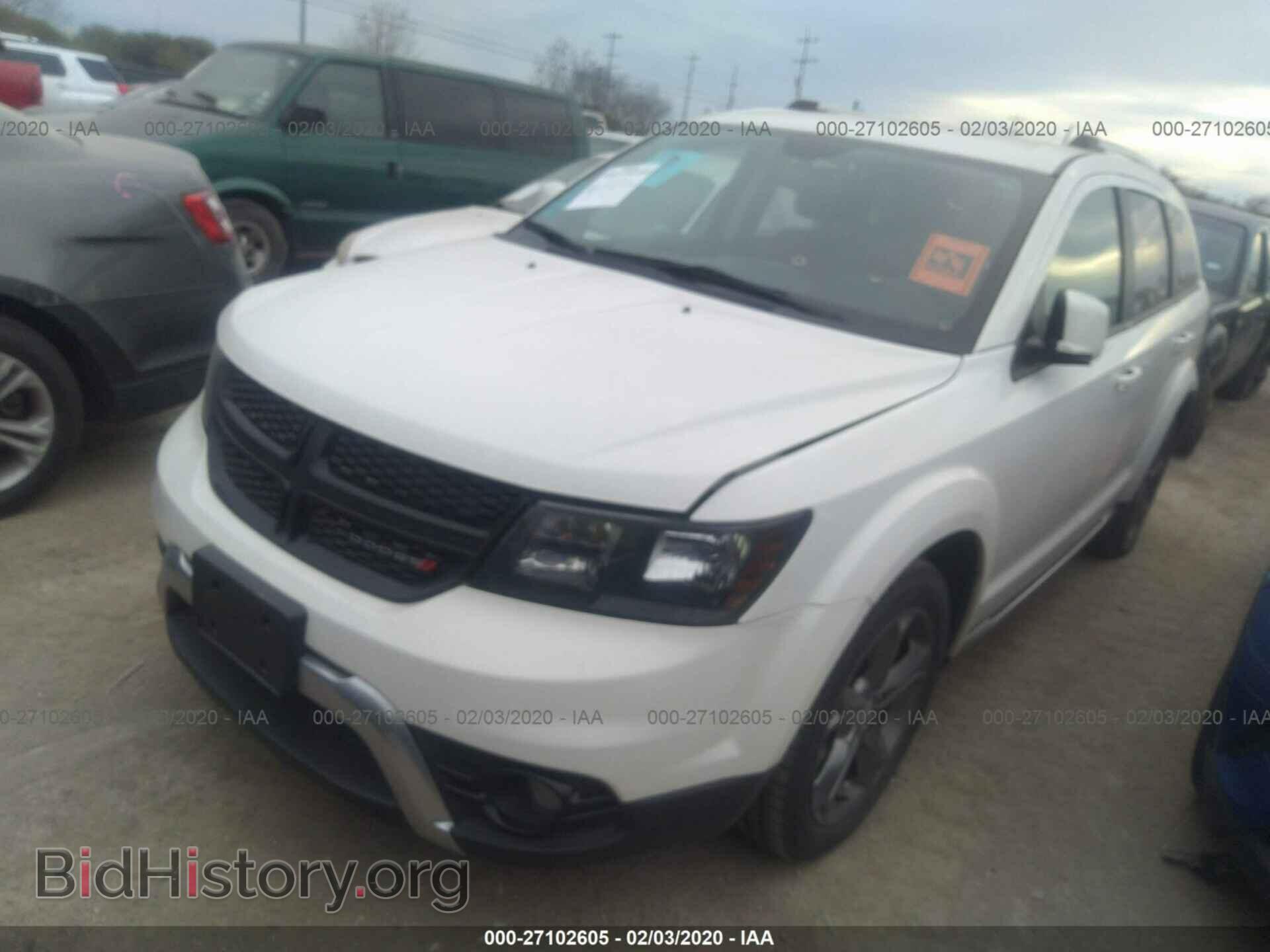 2017 DODGE JOURNEY - VIN: 3C4PDCGGXHT613894 - Фото 2