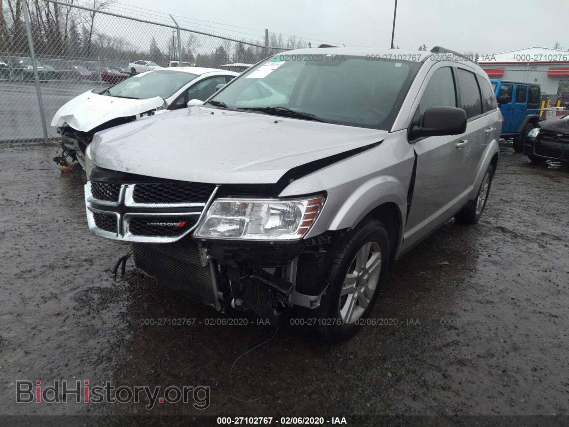 2012 DODGE JOURNEY - VIN: 3C4PDCAB5CT344497 - Photo 2