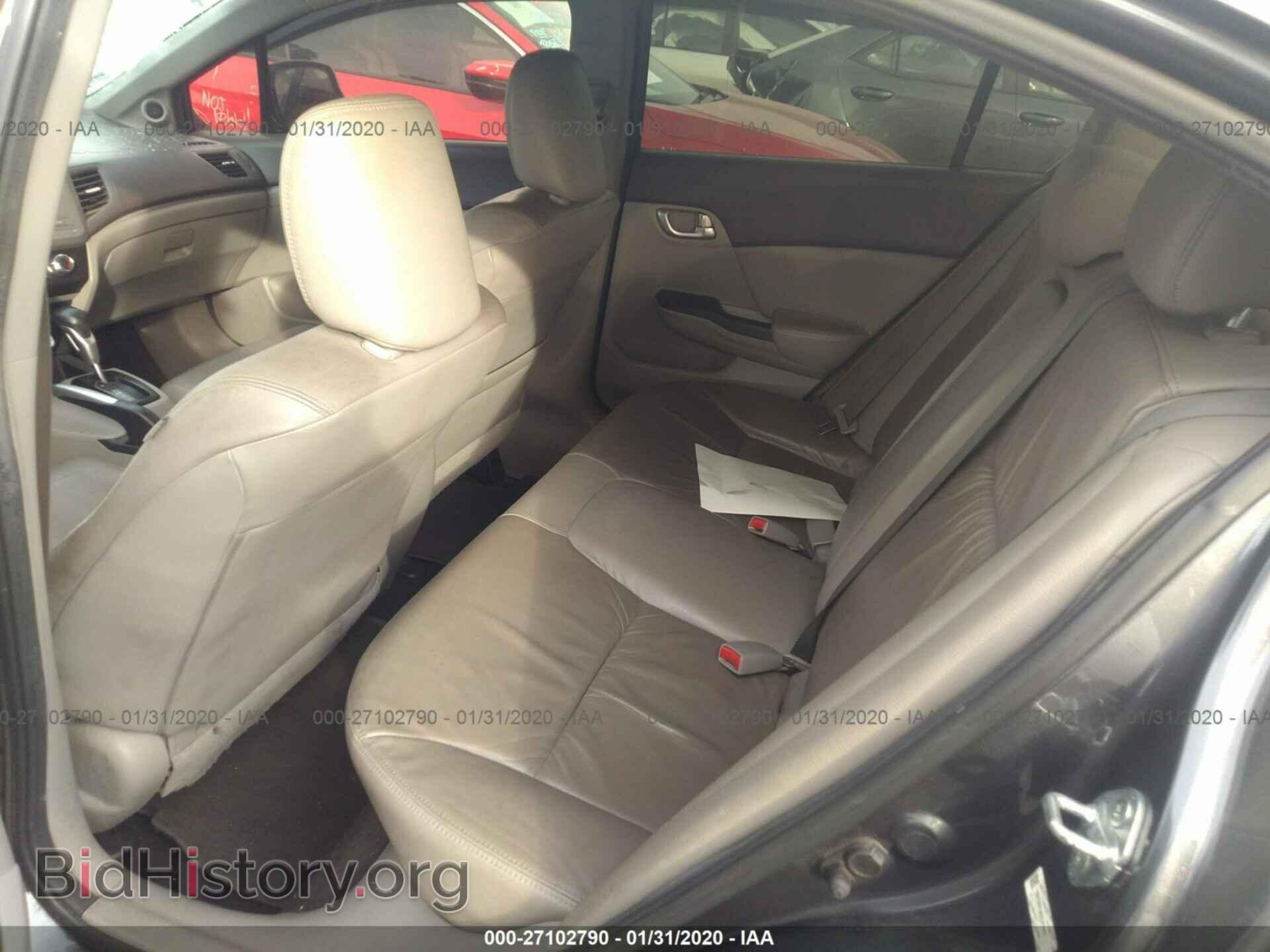 2012 HONDA CIVIC - VIN: 19XFB2F94CE317412 - Photo 8