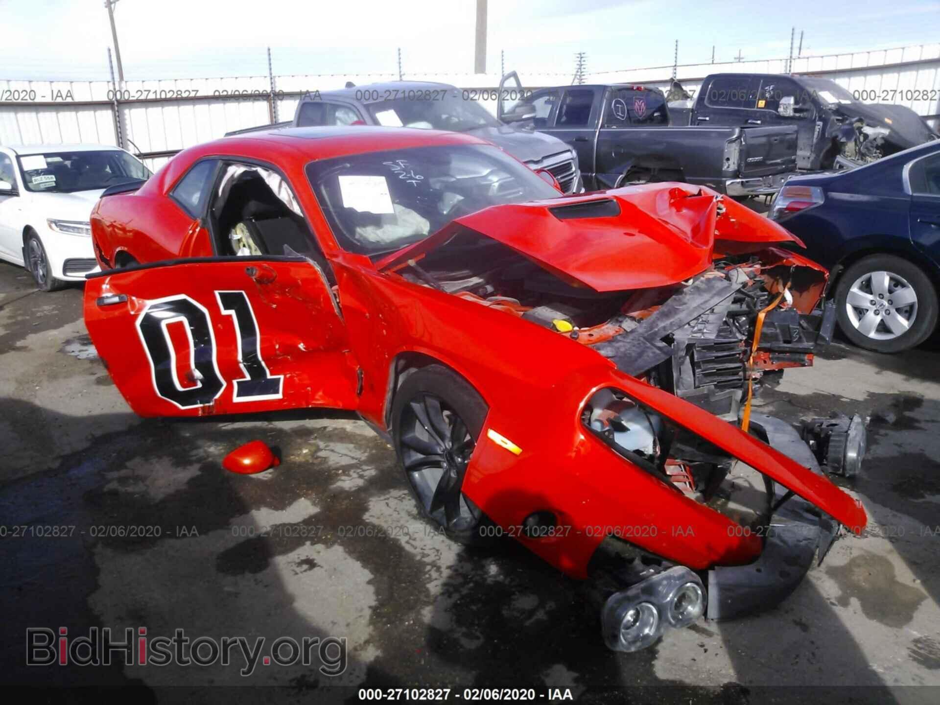 Photo 2C3CDZAGXGH349498 - DODGE CHALLENGER 2016