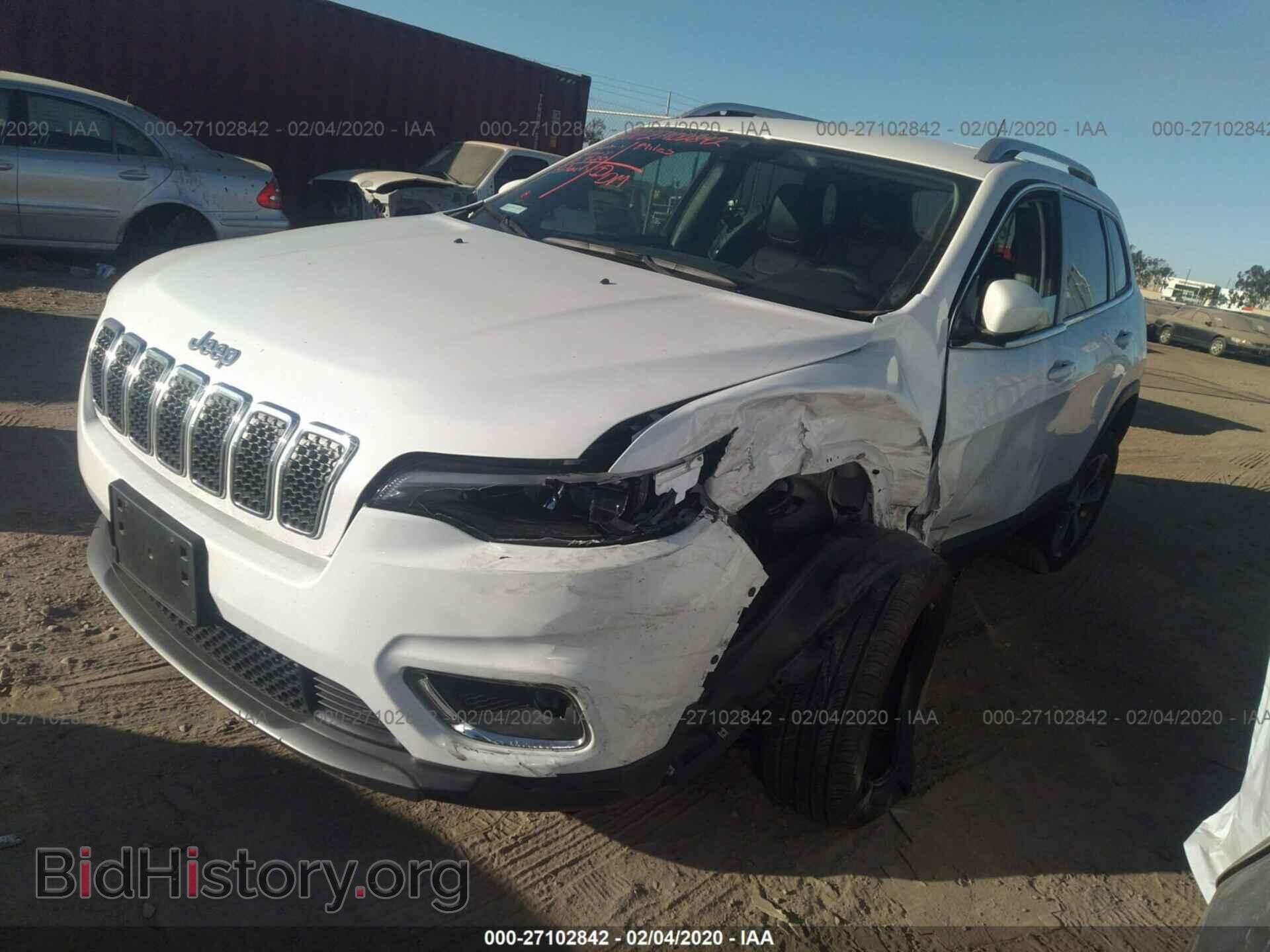 2019 JEEP CHEROKEE - VIN: 1C4PJLDB8KD384310 - Фото 2
