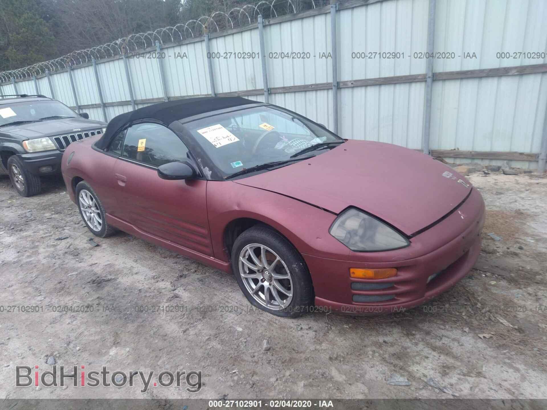 Фотография 4A3AE85H61E080652 - MITSUBISHI ECLIPSE 2001