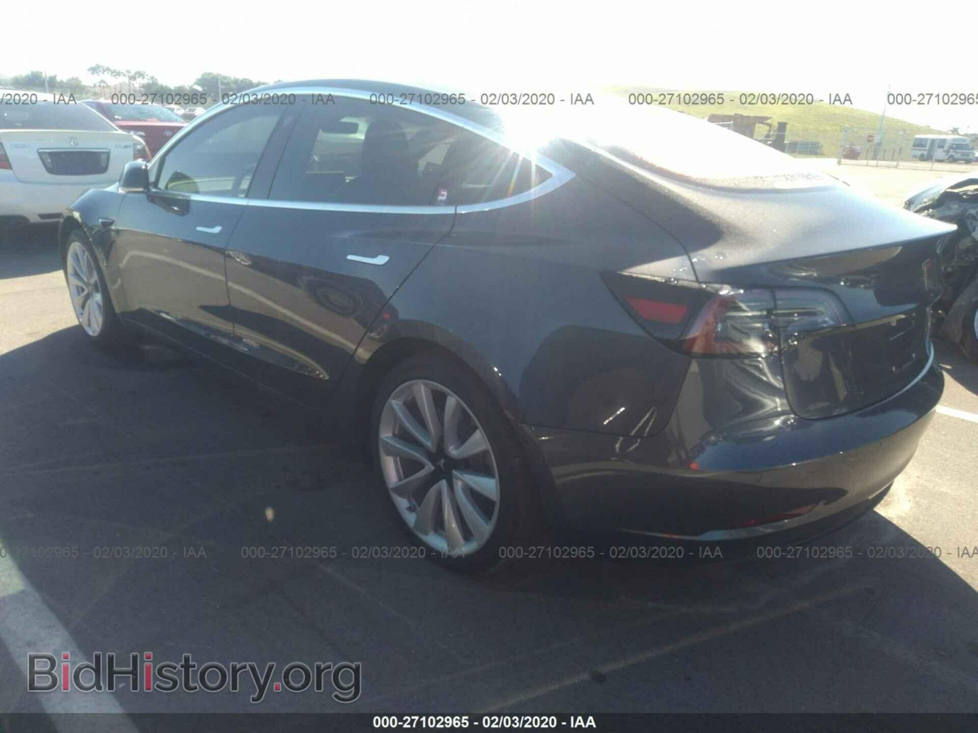 2018 TESLA MODEL 3 - VIN: 5YJ3E1EA6JF019919 - Фото 3