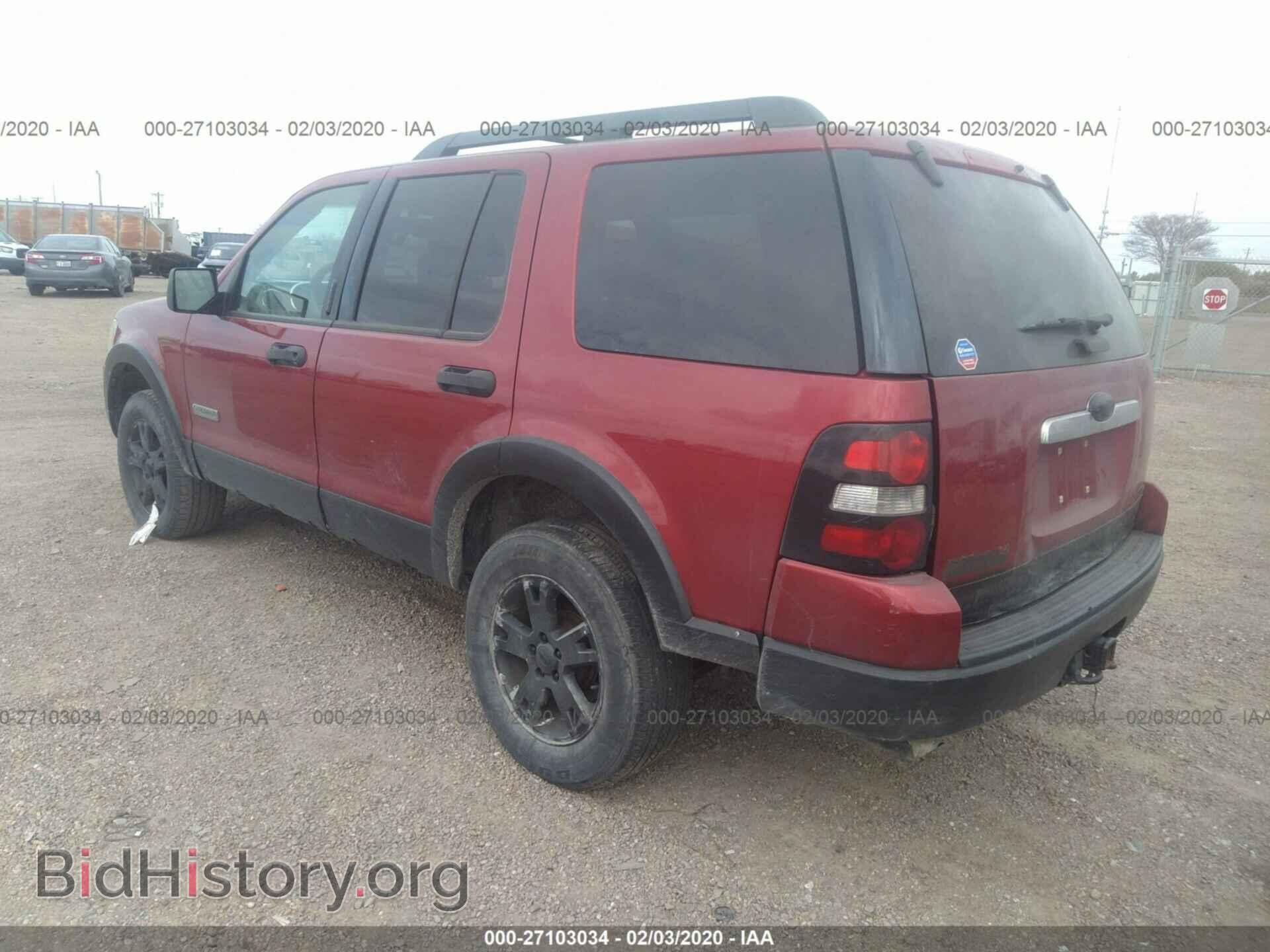 2006 FORD EXPLORER - VIN: 1FMEU63E36UA20292 - Фото 3
