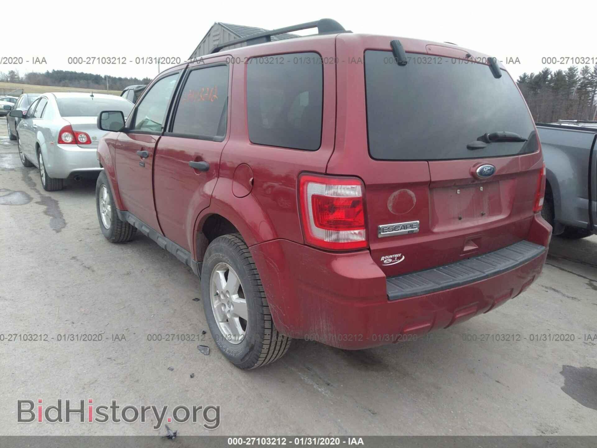 2012 FORD ESCAPE - VIN: 1FMCU9D72CKA69922 - Фото 3