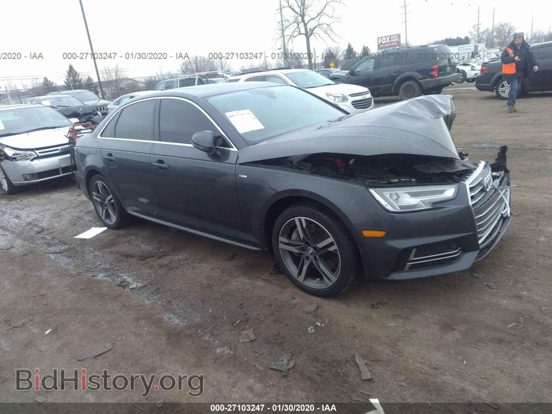Photo WAUENAF49JA202853 - AUDI A4 2018