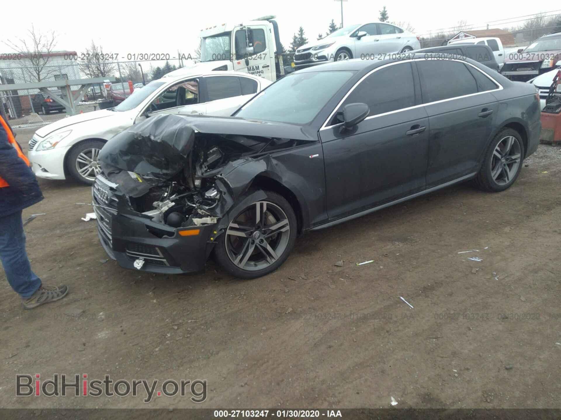 2018 AUDI A4 - VIN: WAUENAF49JA202853 - Фото 2