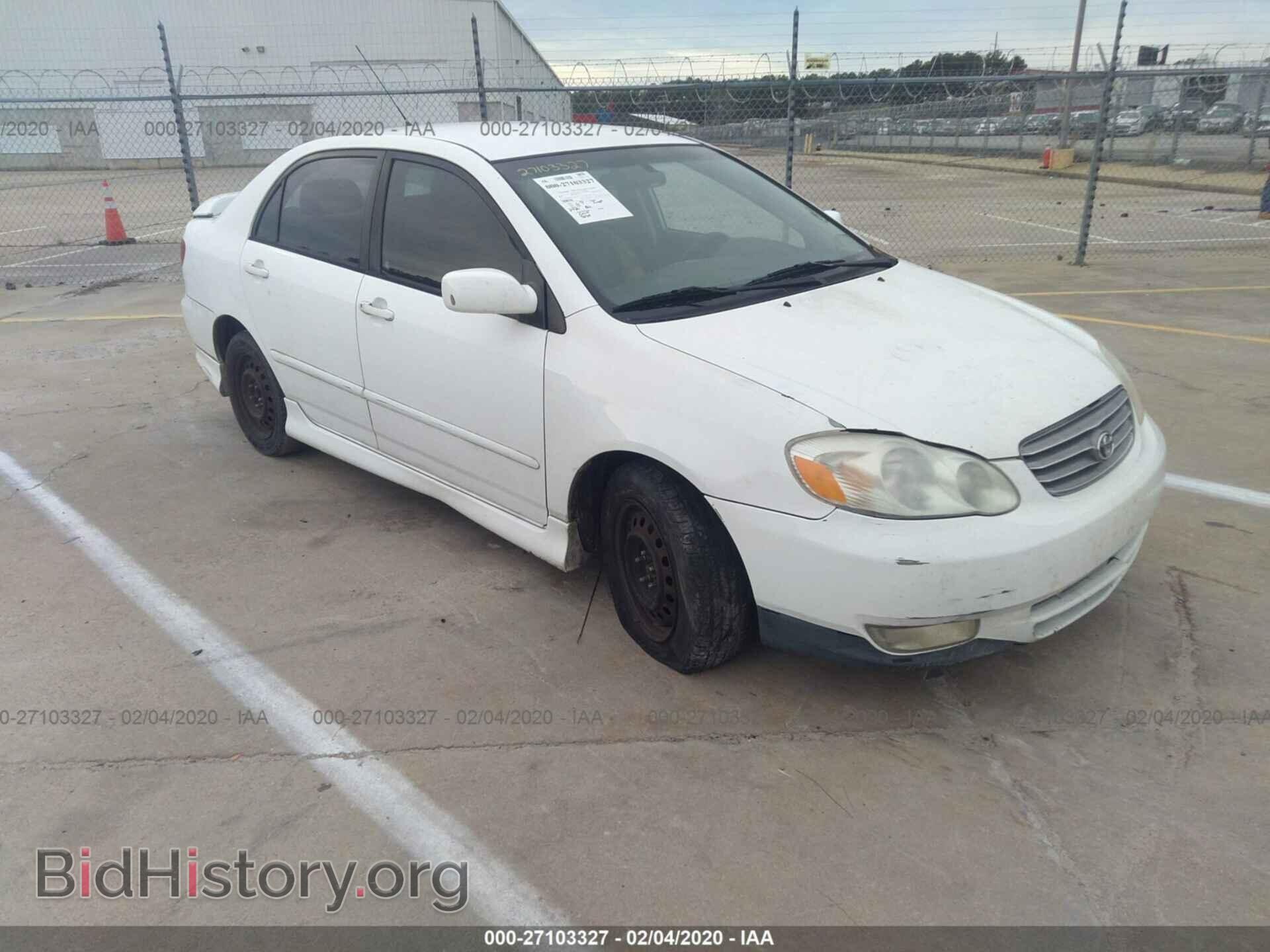 Фотография 1NXBR32E43Z093199 - TOYOTA COROLLA 2003