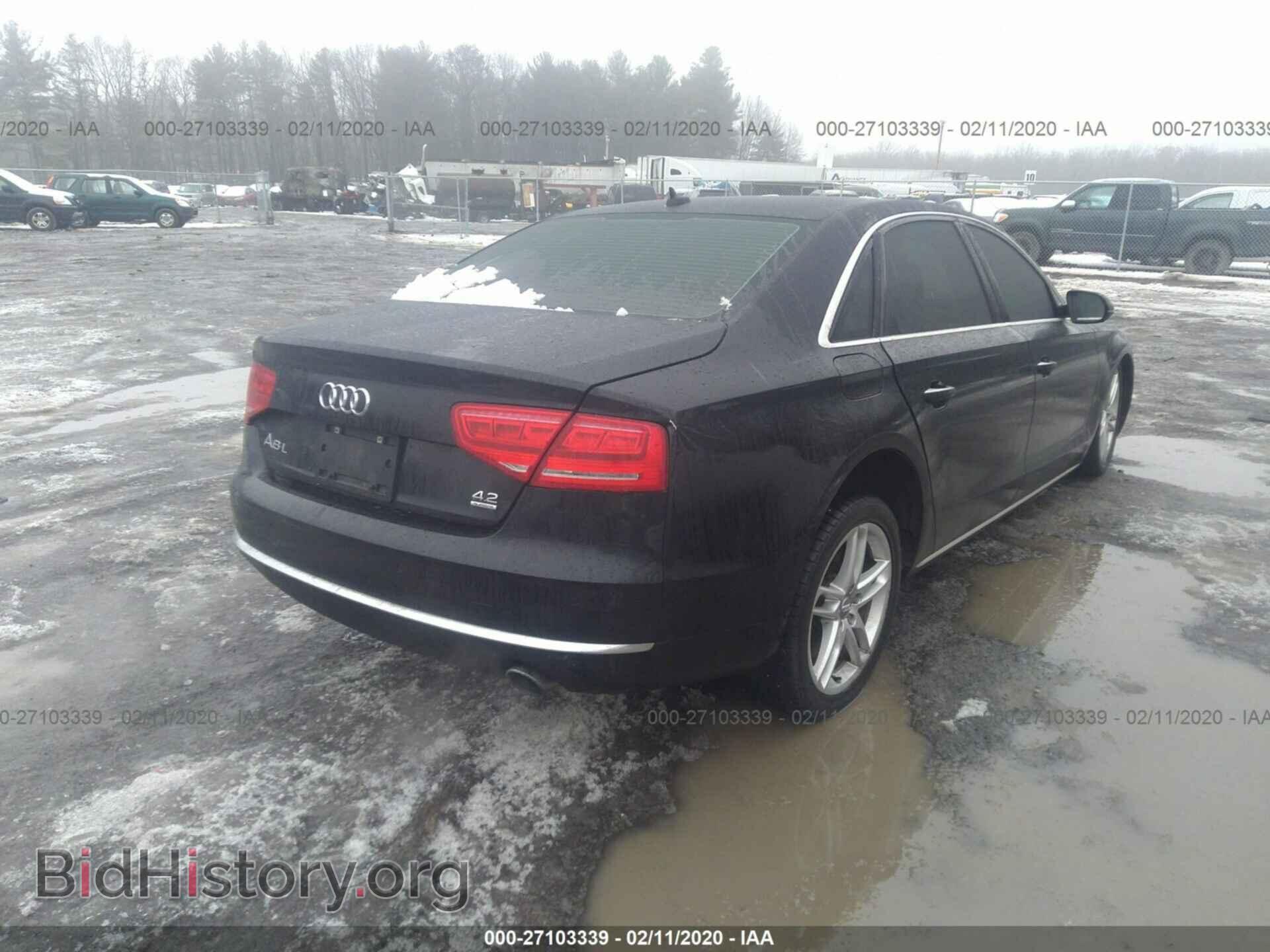 2011 AUDI A8 - VIN: WAURVAFD8BN014112 - Фото 4