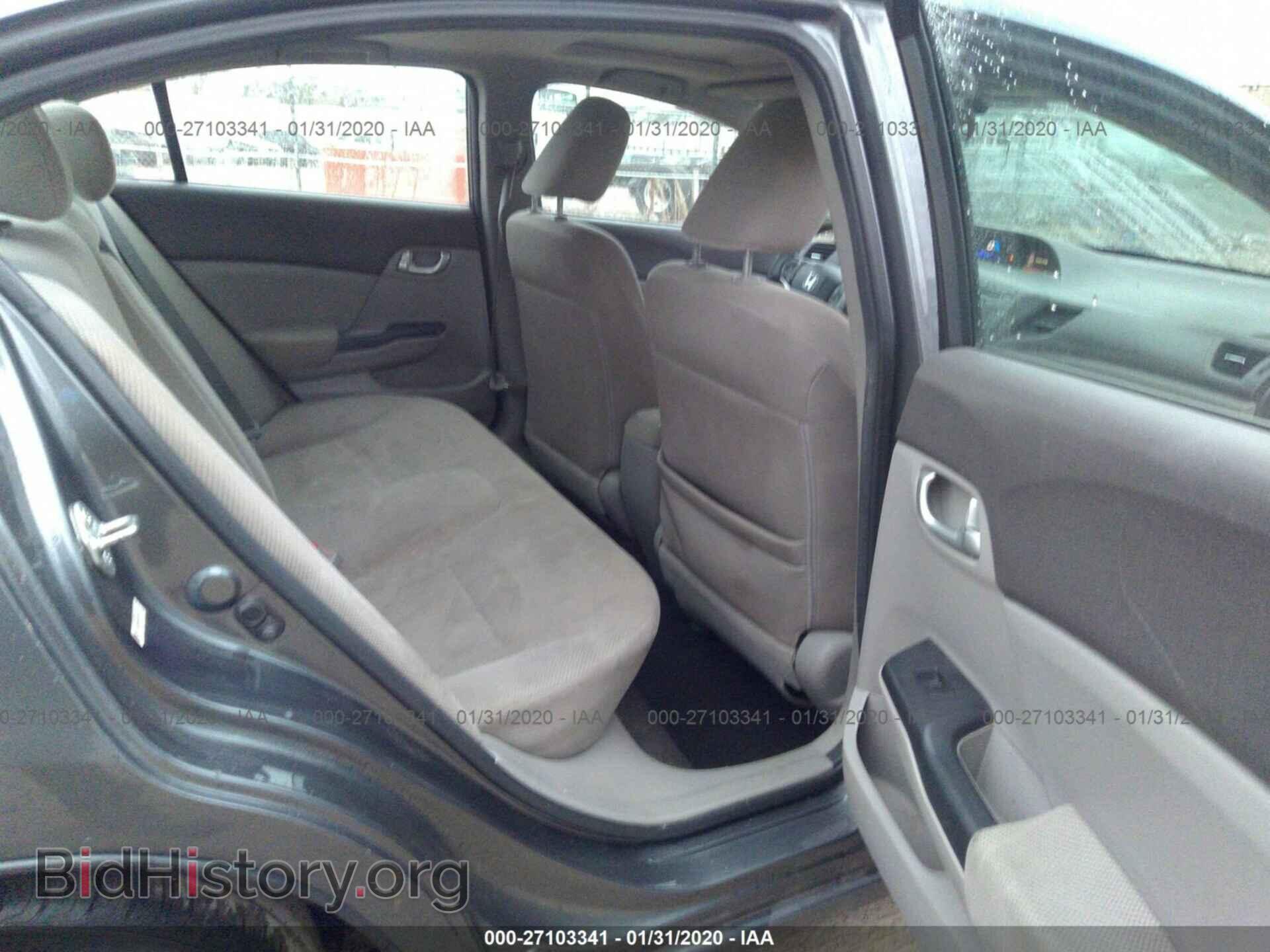 2012 HONDA CIVIC - VIN: 19XFB2F89CE384191 - Фото 8