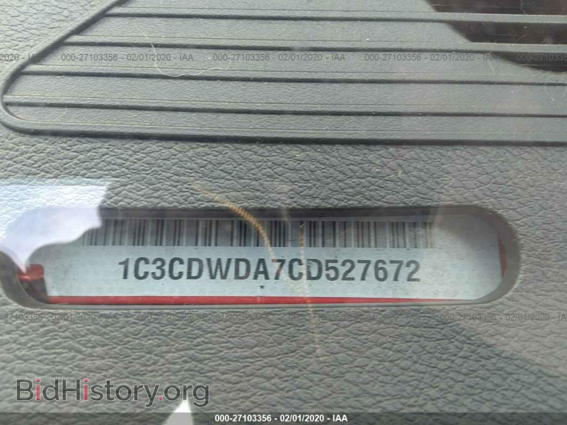 2012 DODGE CALIBER - VIN: 1C3CDWDA7CD527672 - Photo 9