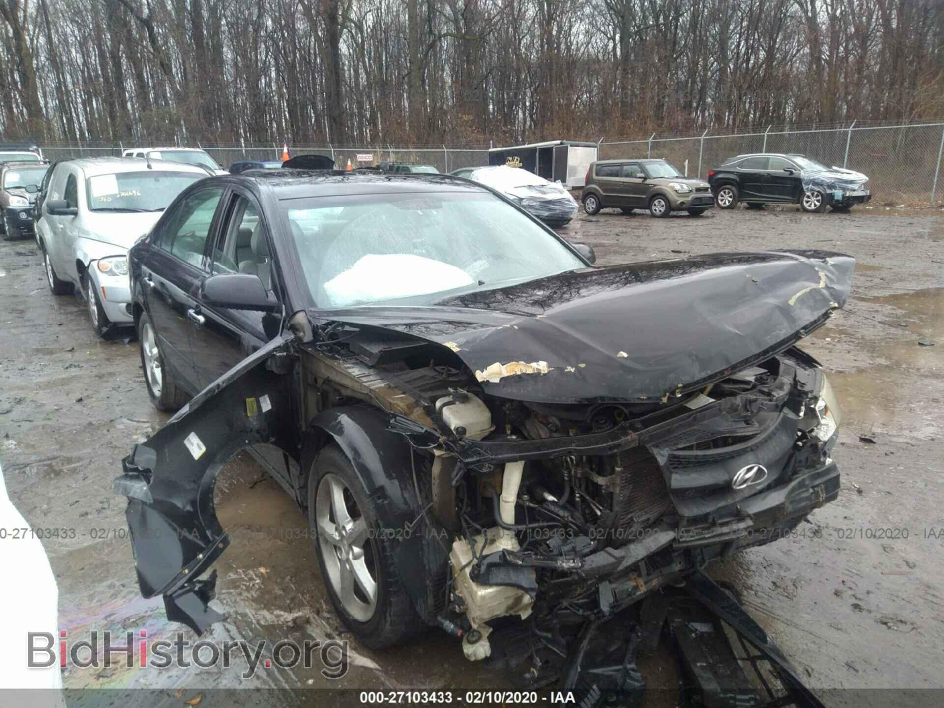 Photo 5NPEU46F66H021072 - HYUNDAI SONATA 2006
