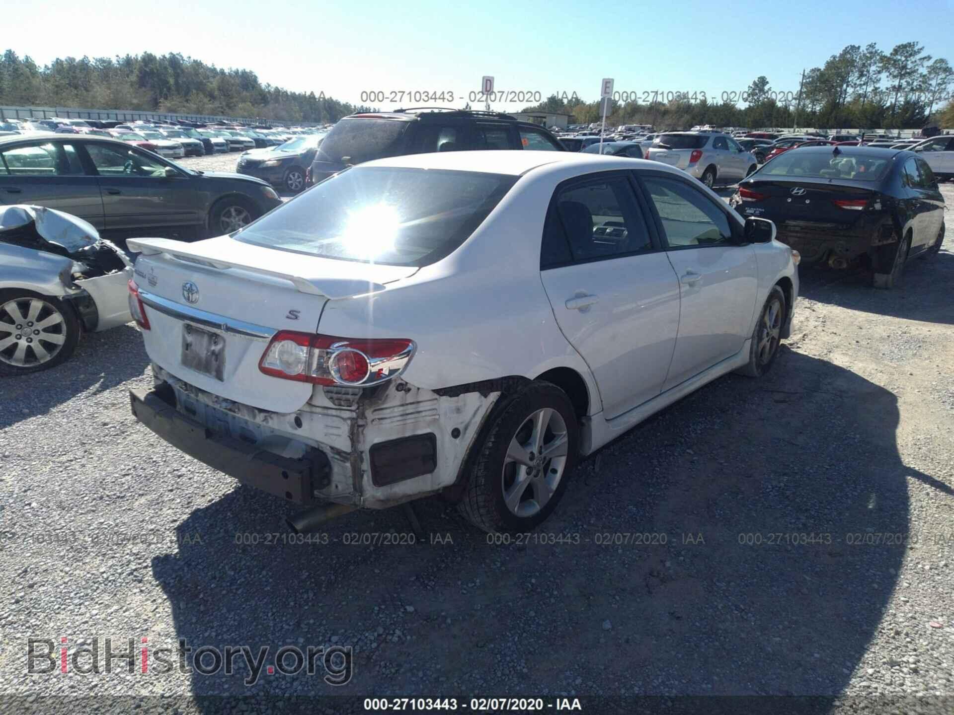 2012 TOYOTA COROLLA - VIN: 5YFBU4EE0CP037875 - Фото 4