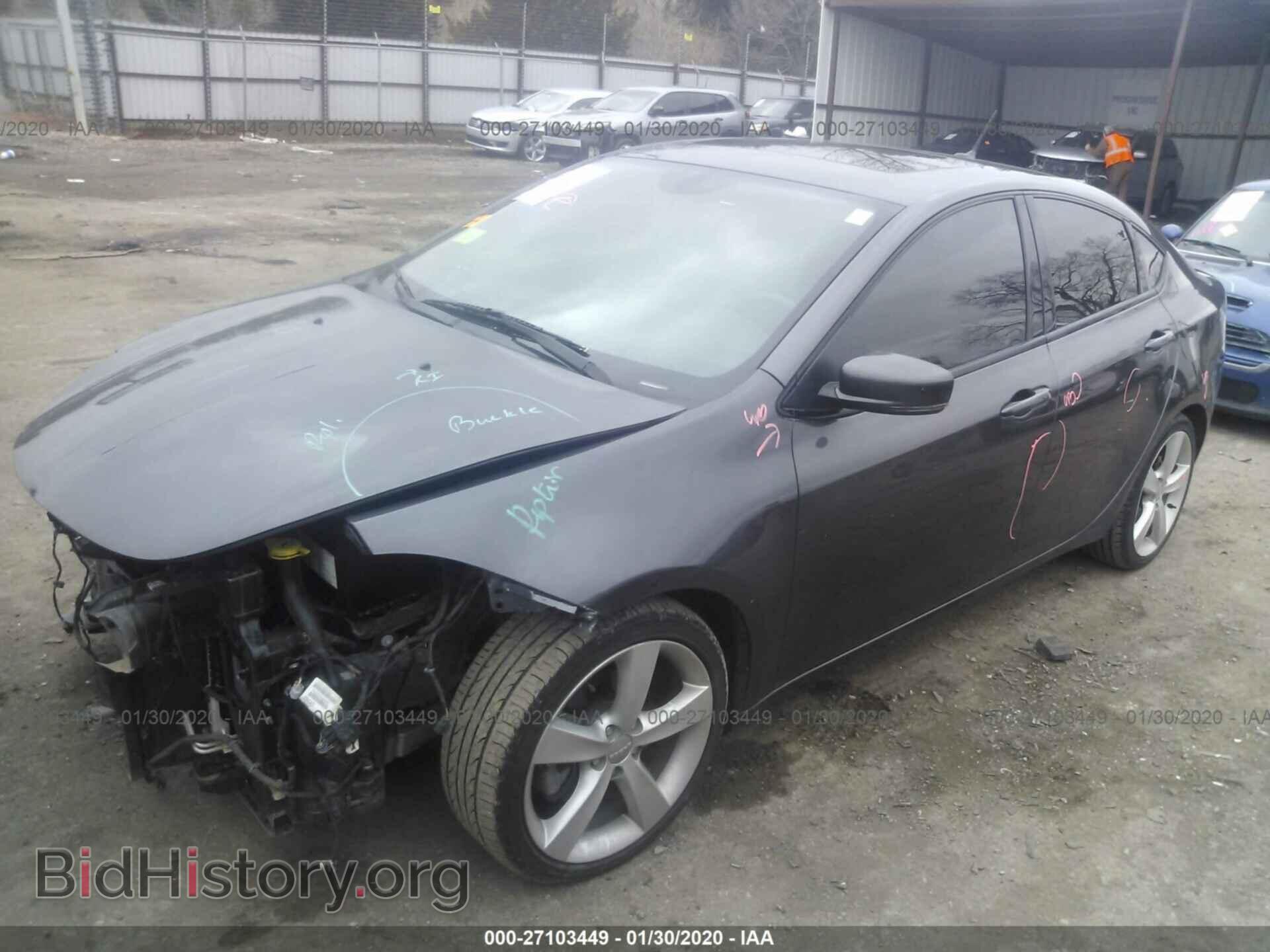 2014 DODGE DART - VIN: 1C3CDFEB8ED868301 - Фото 2