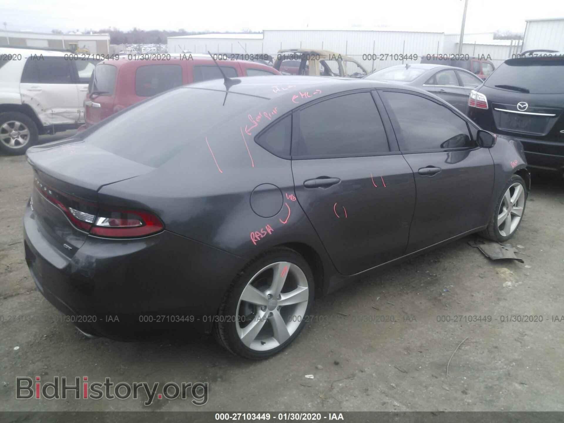 2014 DODGE DART - VIN: 1C3CDFEB8ED868301 - Фото 4