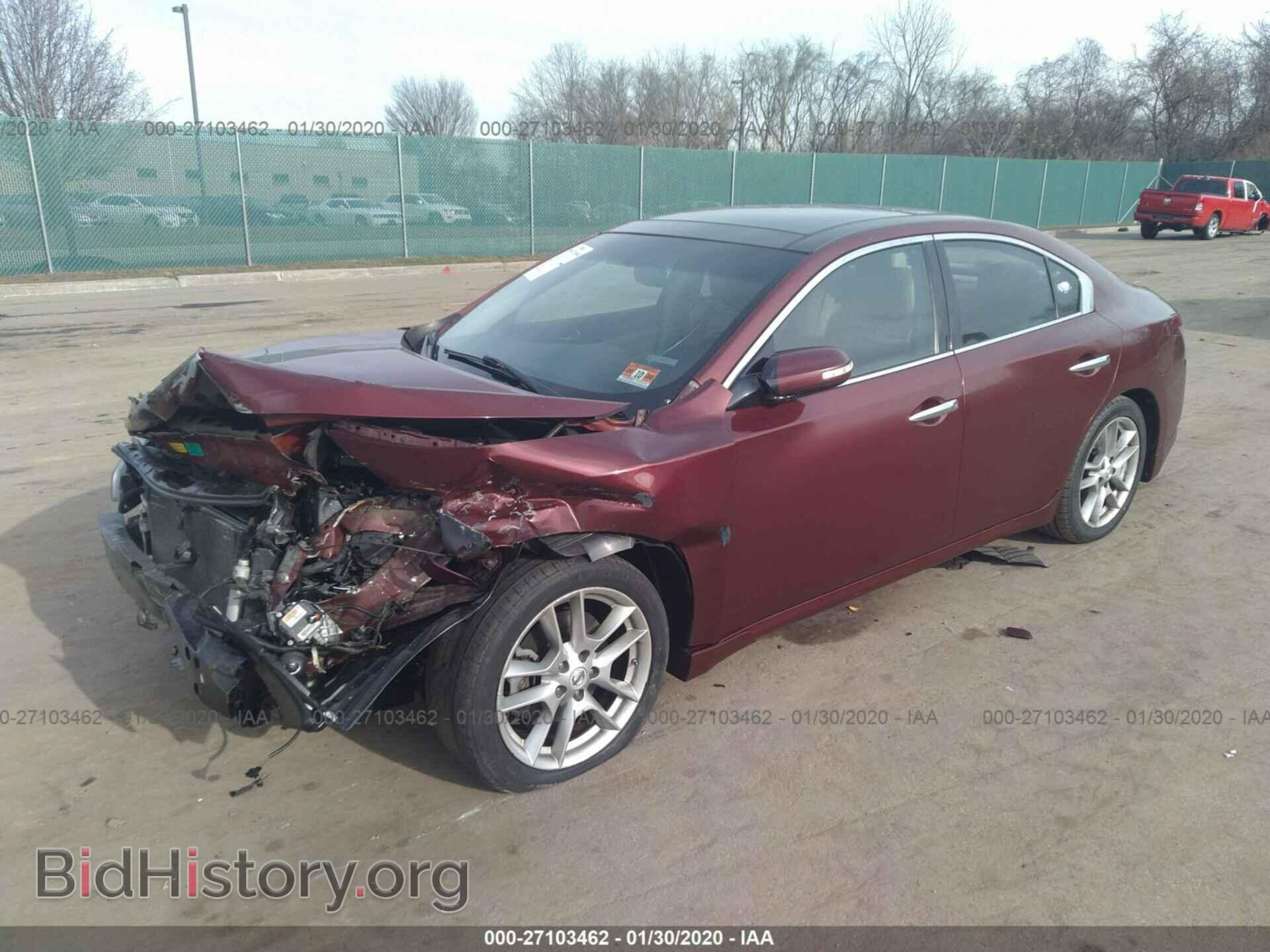 2010 NISSAN MAXIMA - VIN: 1N4AA5AP0AC872405 - Фото 2