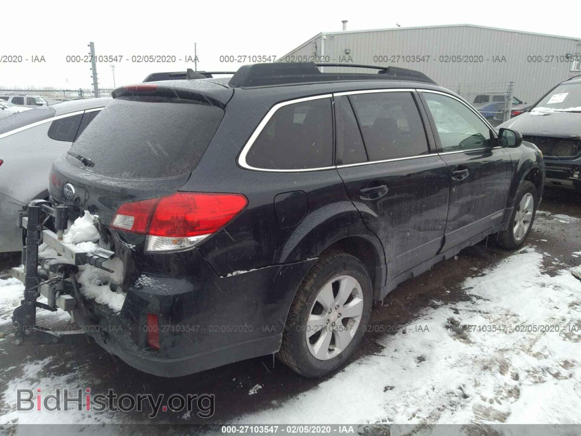 2012 SUBARU OUTBACK - VIN: 4S4BRCFC7C3258855 - Фото 4