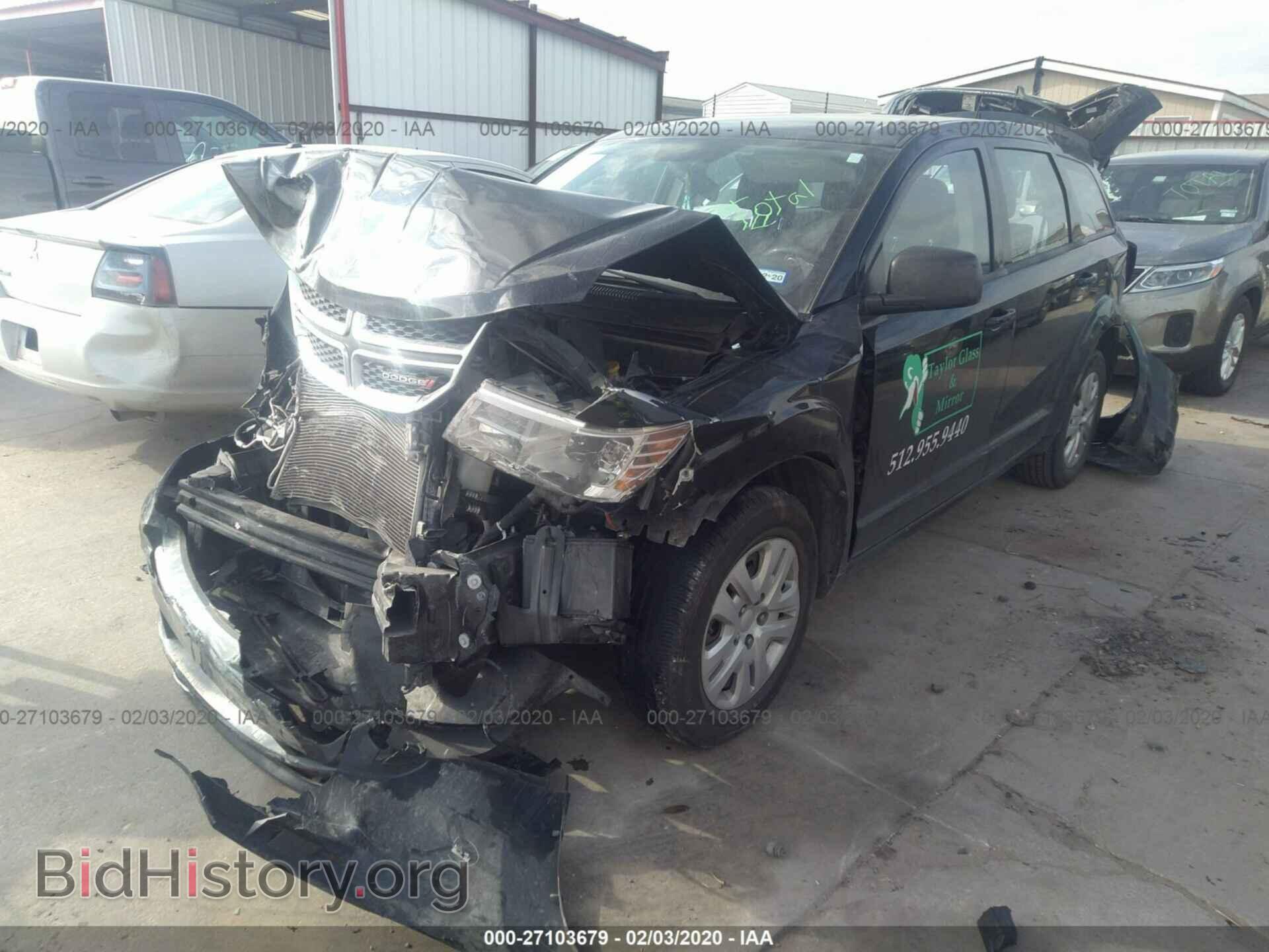 2014 DODGE JOURNEY - VIN: 3C4PDCAB9ET151529 - Фото 2