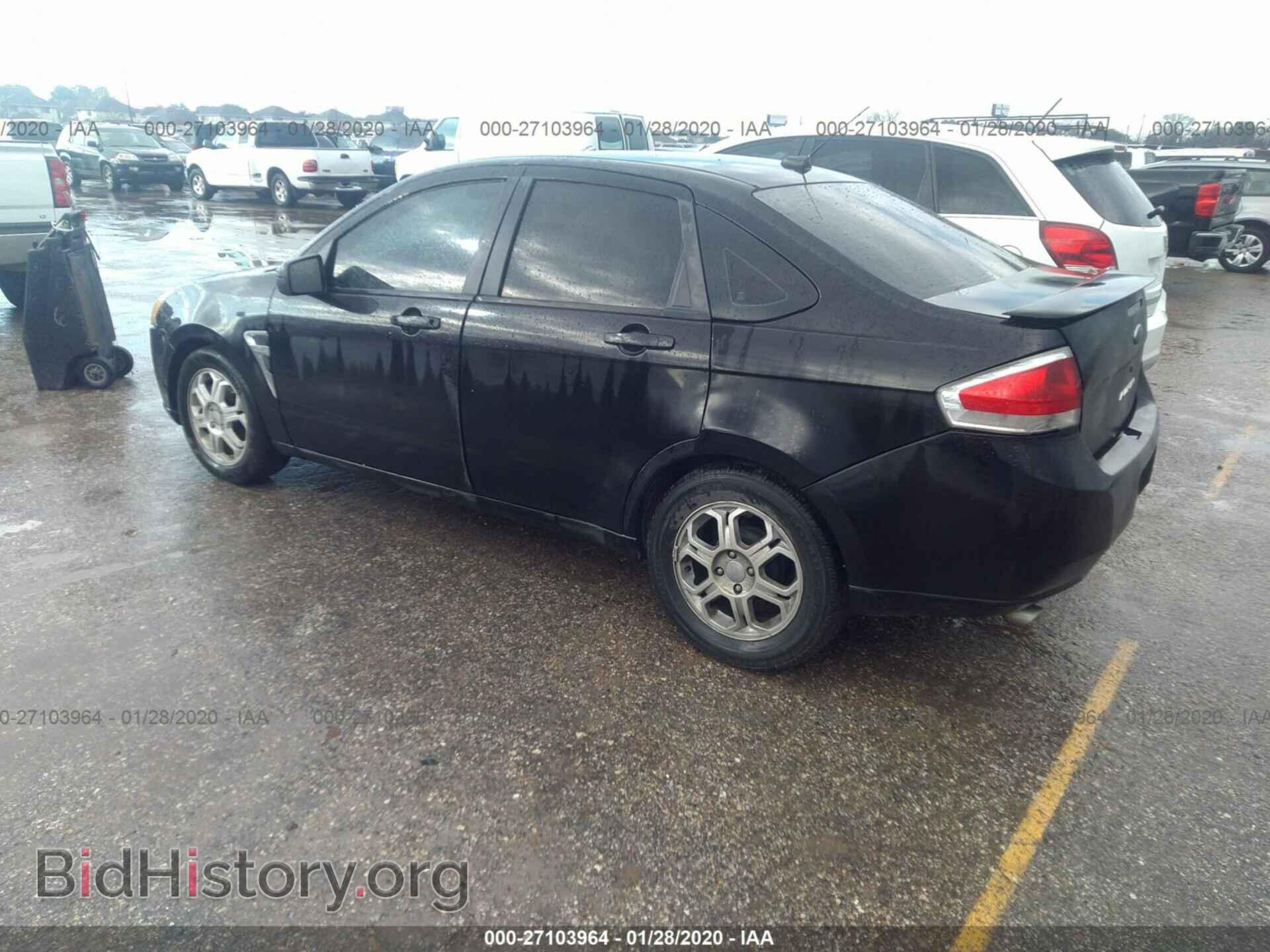2008 FORD FOCUS - VIN: 1FAHP35N98W255121 - Фото 3