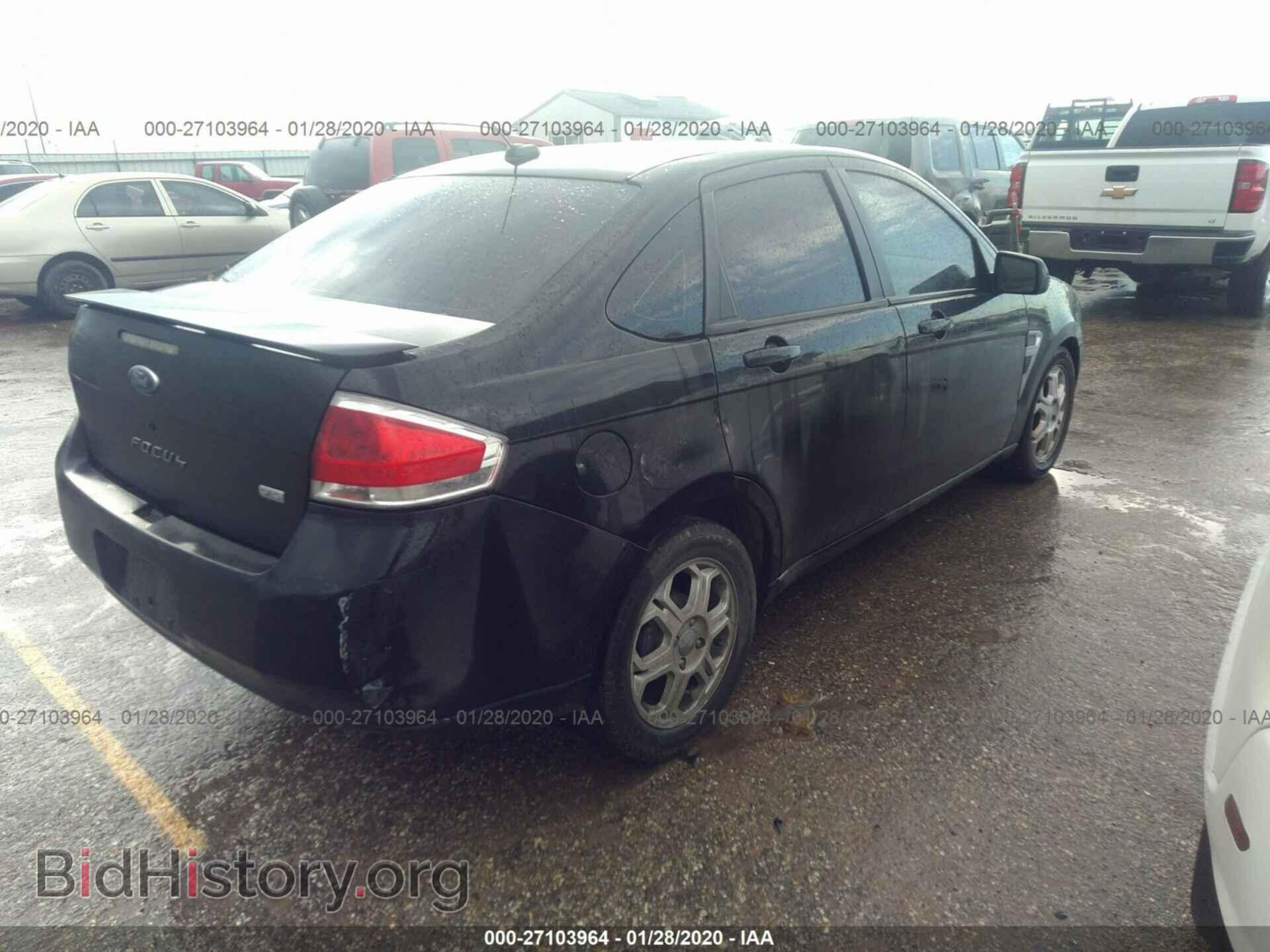 2008 FORD FOCUS - VIN: 1FAHP35N98W255121 - Фото 4