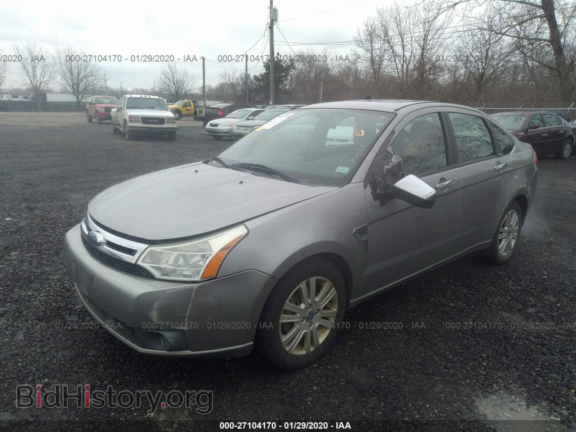 2008 FORD FOCUS - VIN: 1FAHP35N38W183476 - Фото 2