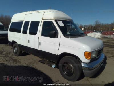 2006 Ford ECONOLINE E250 VAN, белый — VIN 1FTNE24W76DB07632, IAAI