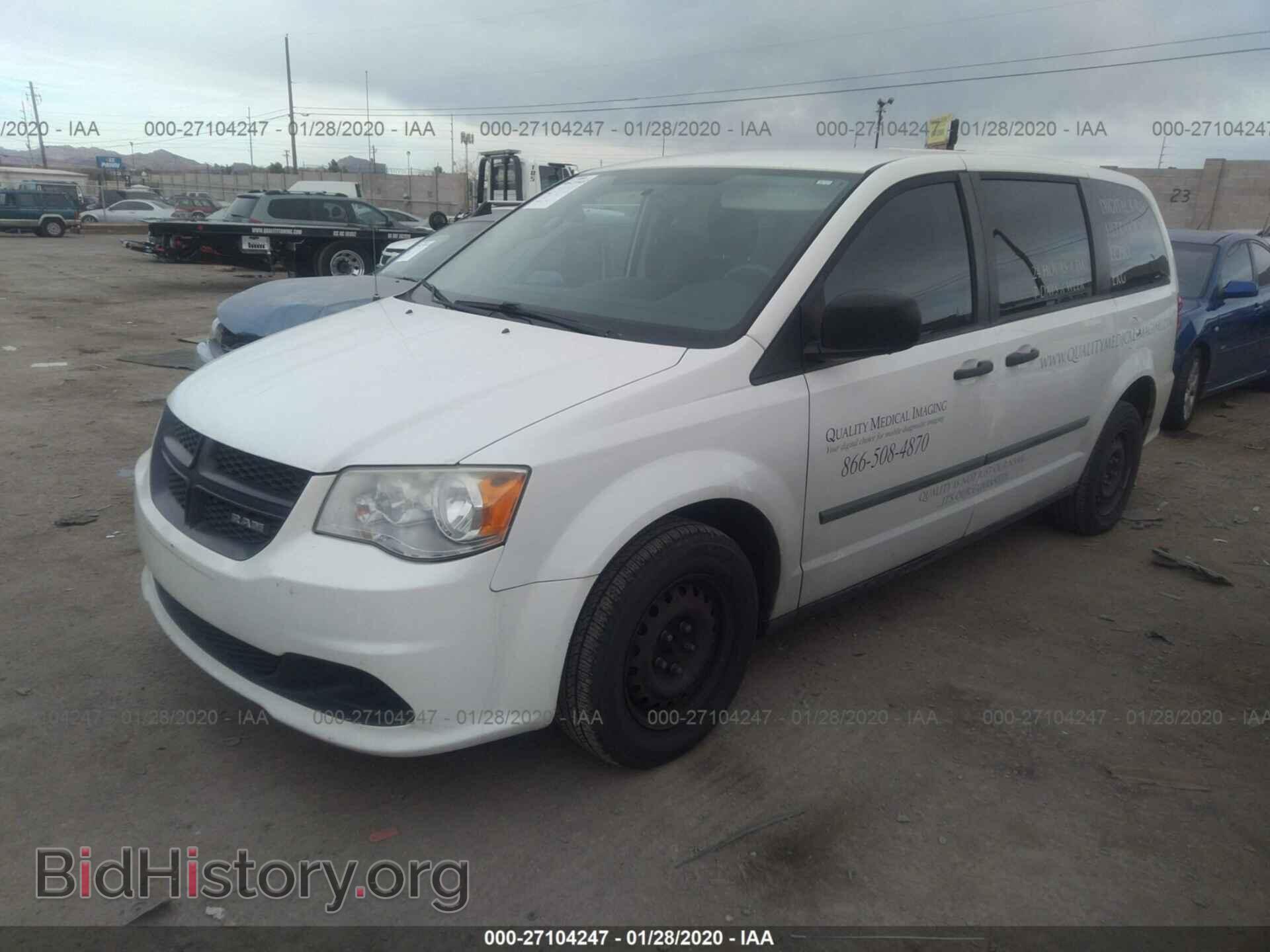 2012 Dodge Ram Van - VIN: 2C4RDGAG2CR167986 - Фото 2