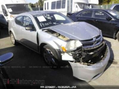 2011 Dodge AVENGER Express, серебристый — VIN 1B3BD4FB9BN598853, IAAI