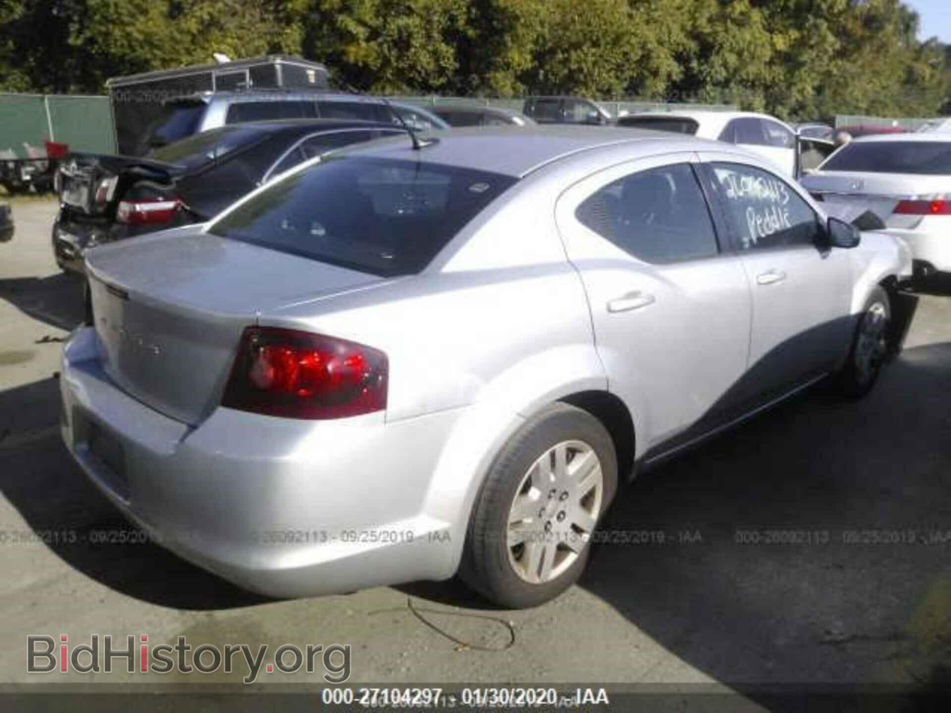 2011 DODGE AVENGER - VIN: 1B3BD4FB9BN598853 - Photo 4