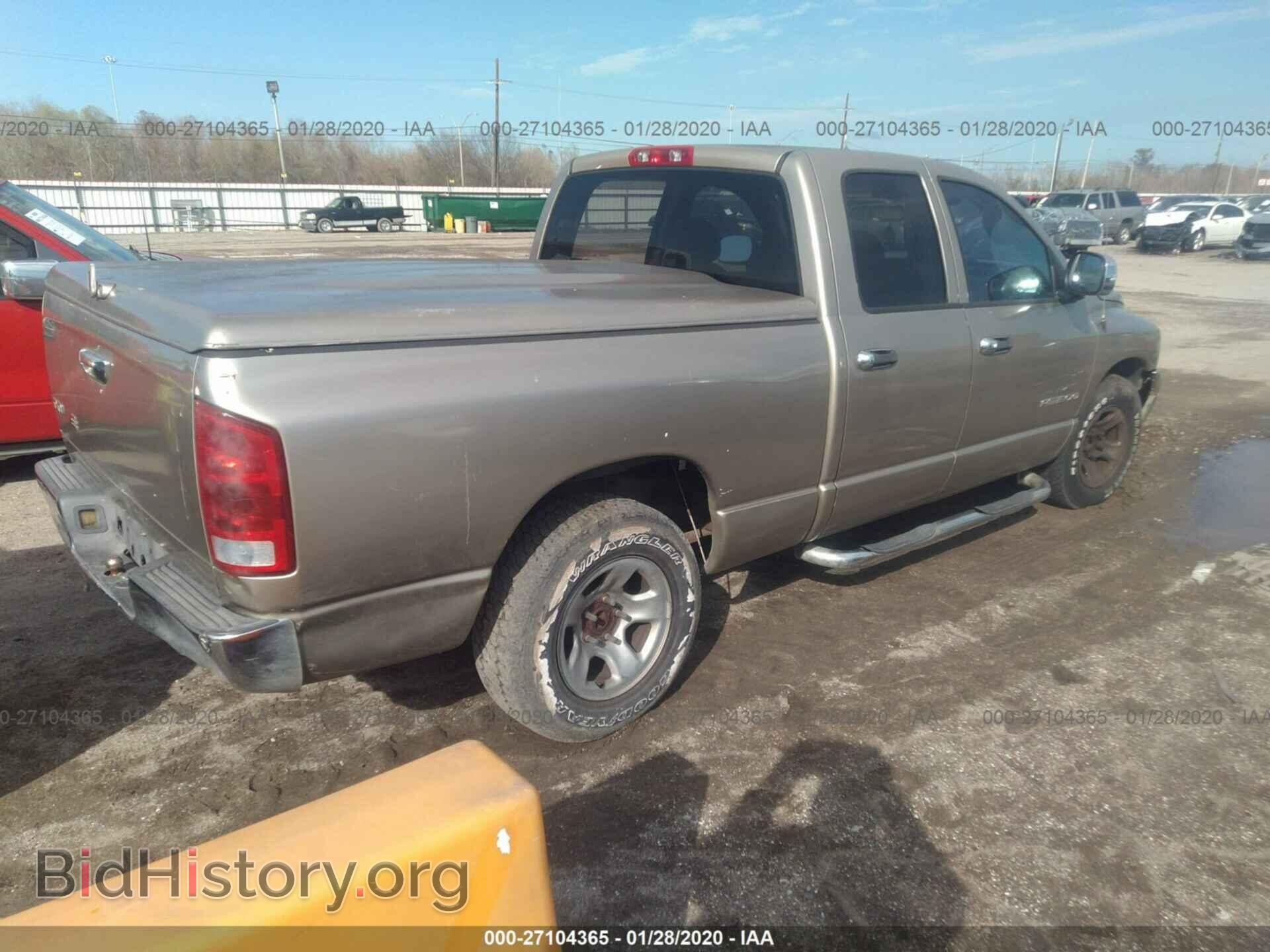 2002 DODGE RAM 1500 - VIN: 1D7HA18N82J173709 - Фото 4