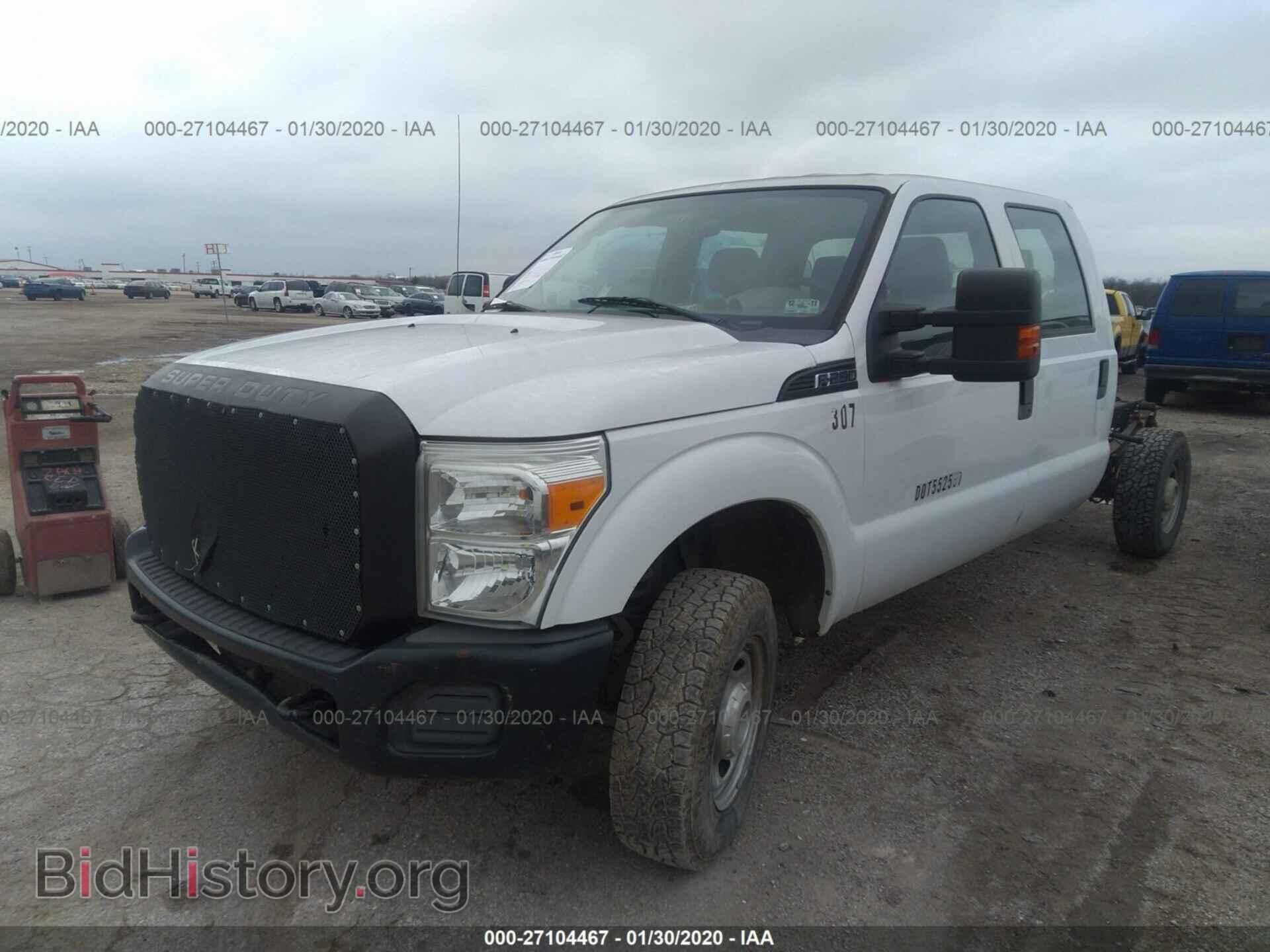 2011 FORD F250 - VIN: 1FT7W2B64BEB32307 - Фото 2