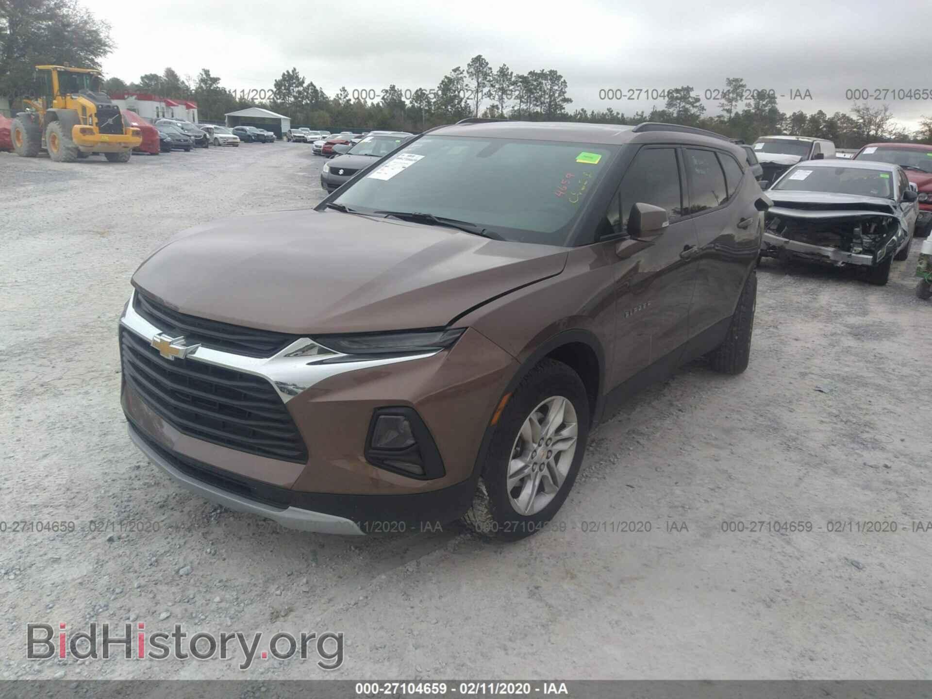 2019 CHEVROLET BLAZER - VIN: 3GNKBCRS4KS692422 - Фото 2