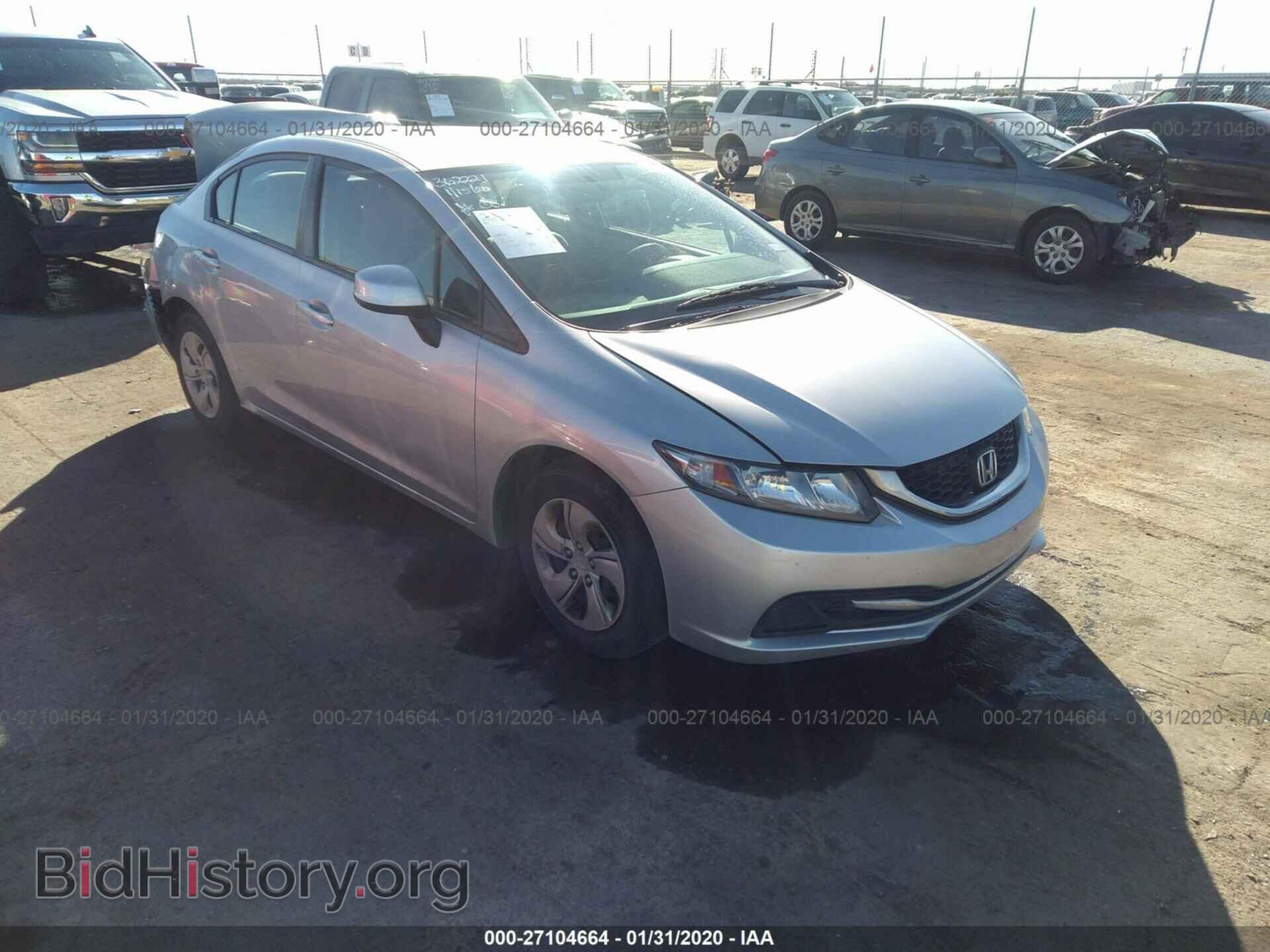 Фотография 2HGFB2F59DH582041 - HONDA CIVIC 2013