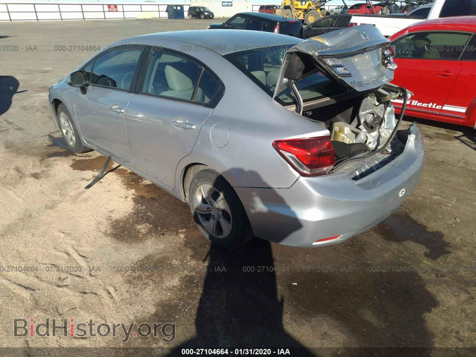 2013 HONDA CIVIC - VIN: 2HGFB2F59DH582041 - Фото 3