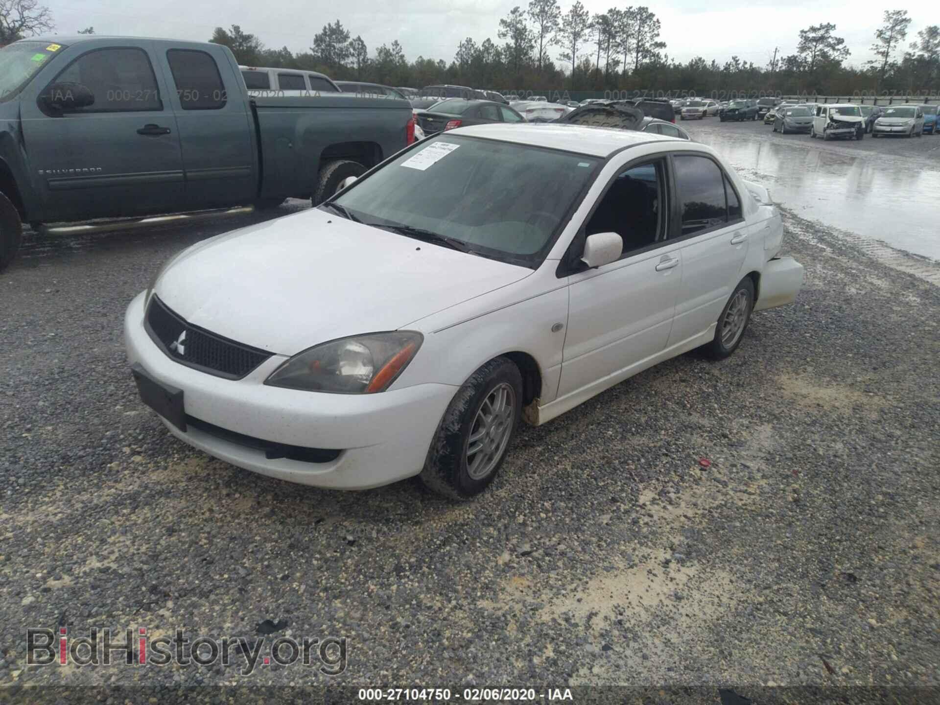 2006 MITSUBISHI LANCER - VIN: JA3AJ86E36U014221 - Фото 2