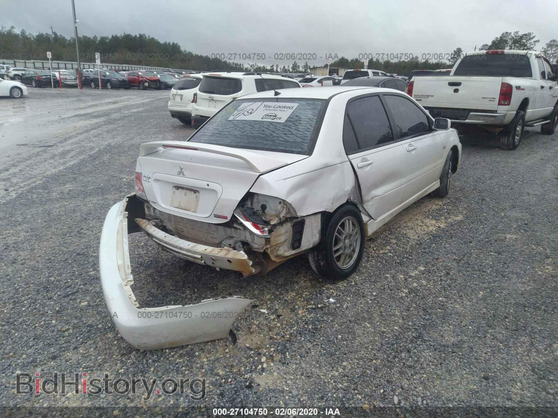 2006 MITSUBISHI LANCER - VIN: JA3AJ86E36U014221 - Фото 4