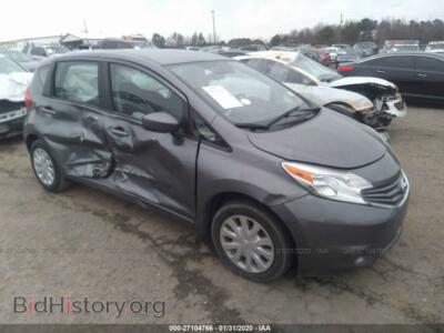 2016 Nissan VERSA NOTE S/S Plus/SV/SL/SR, gray — VIN 3N1CE2CP0GL356984, IAAI