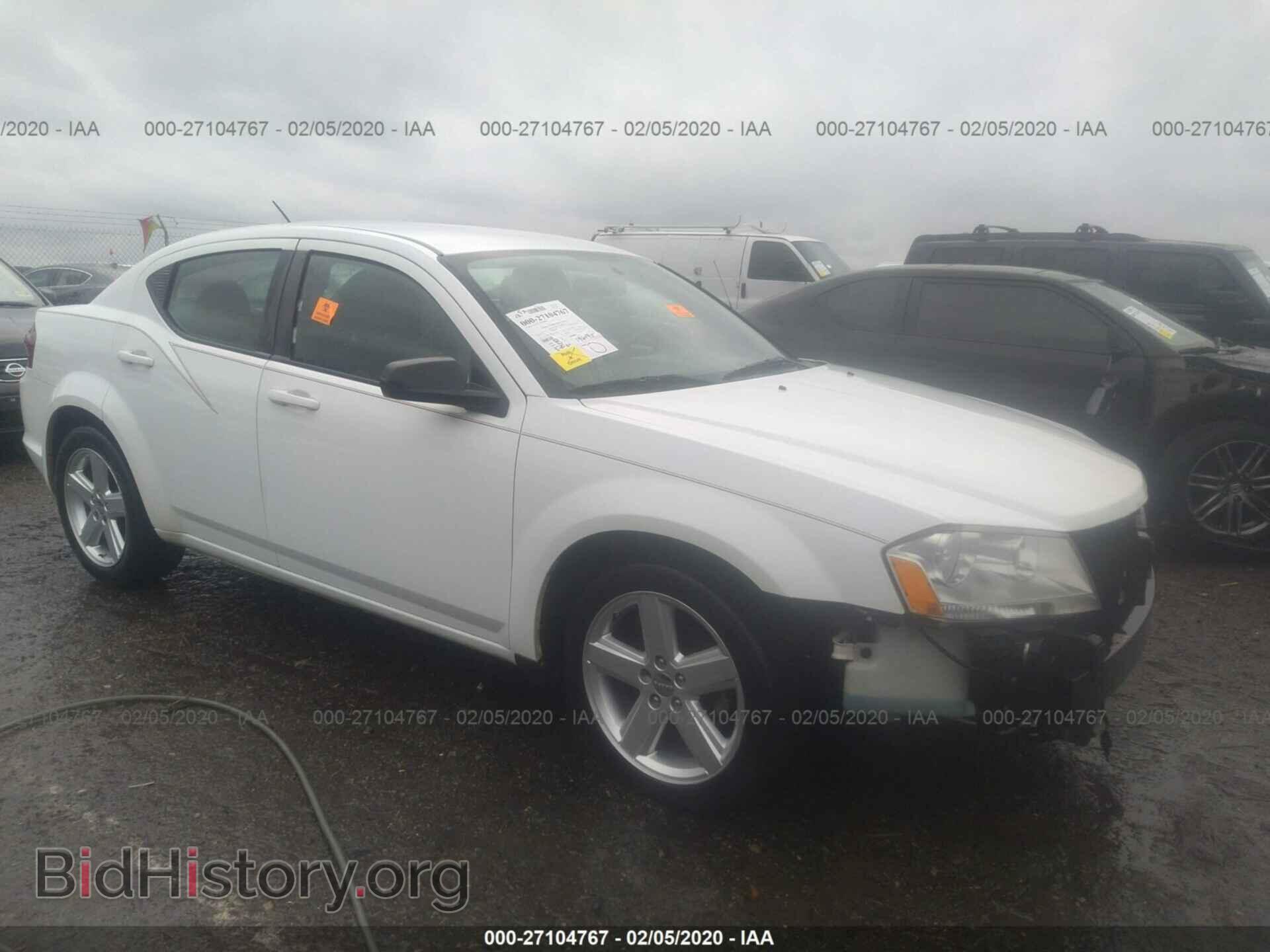 Photo 1C3CDZABXDN536473 - DODGE AVENGER 2013